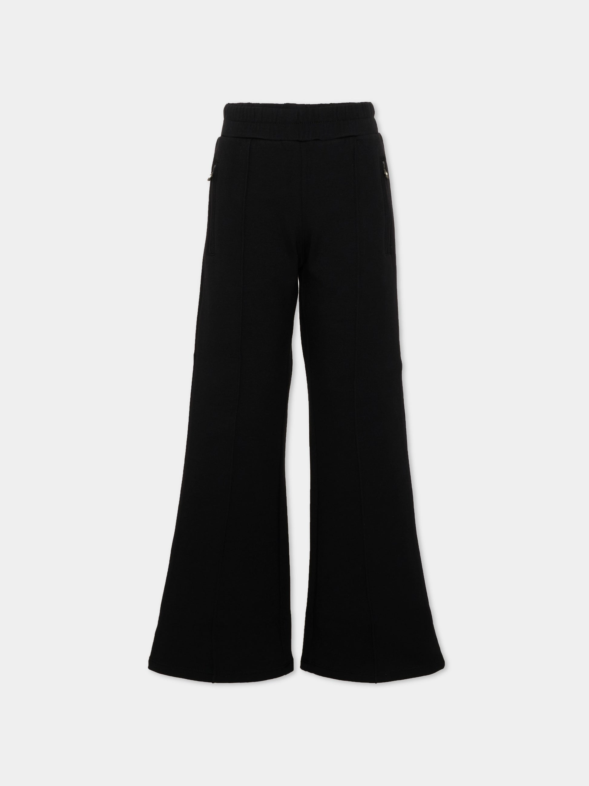 Pantalone nero per bambina con logo,Marc Jacobs,W60987 09B
