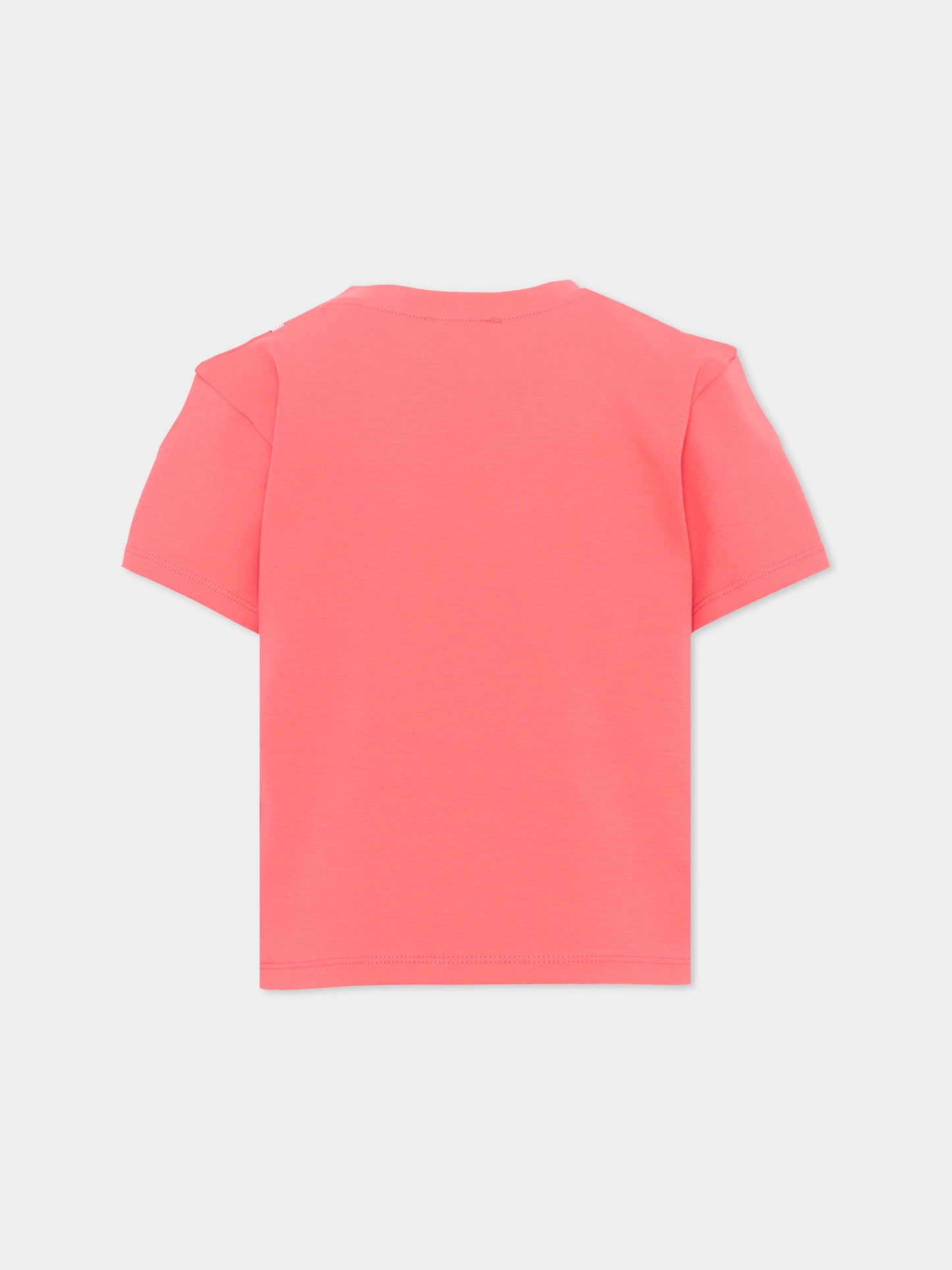 T-shirt rossa per bambina con stampa borsa,Marc Jacobs,W60994 98A