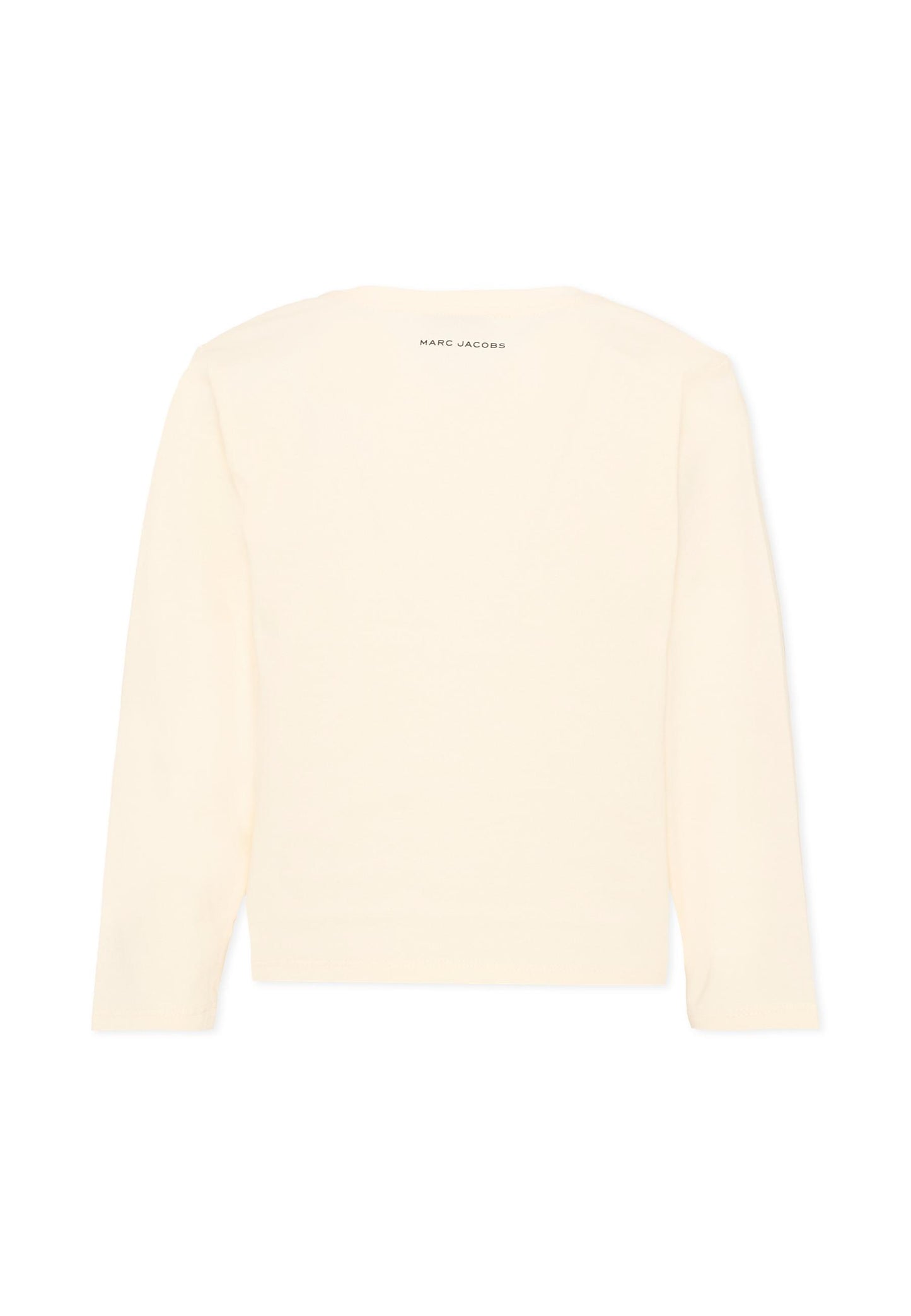 T-Shirt avorio per bambina a righe,Marc Jacobs,W60998 148