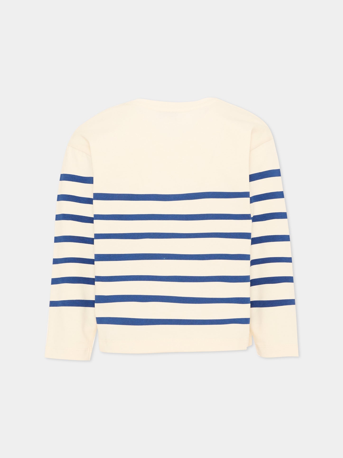 T-Shirt avorio per bambino a righe,Marc Jacobs,W61032 148