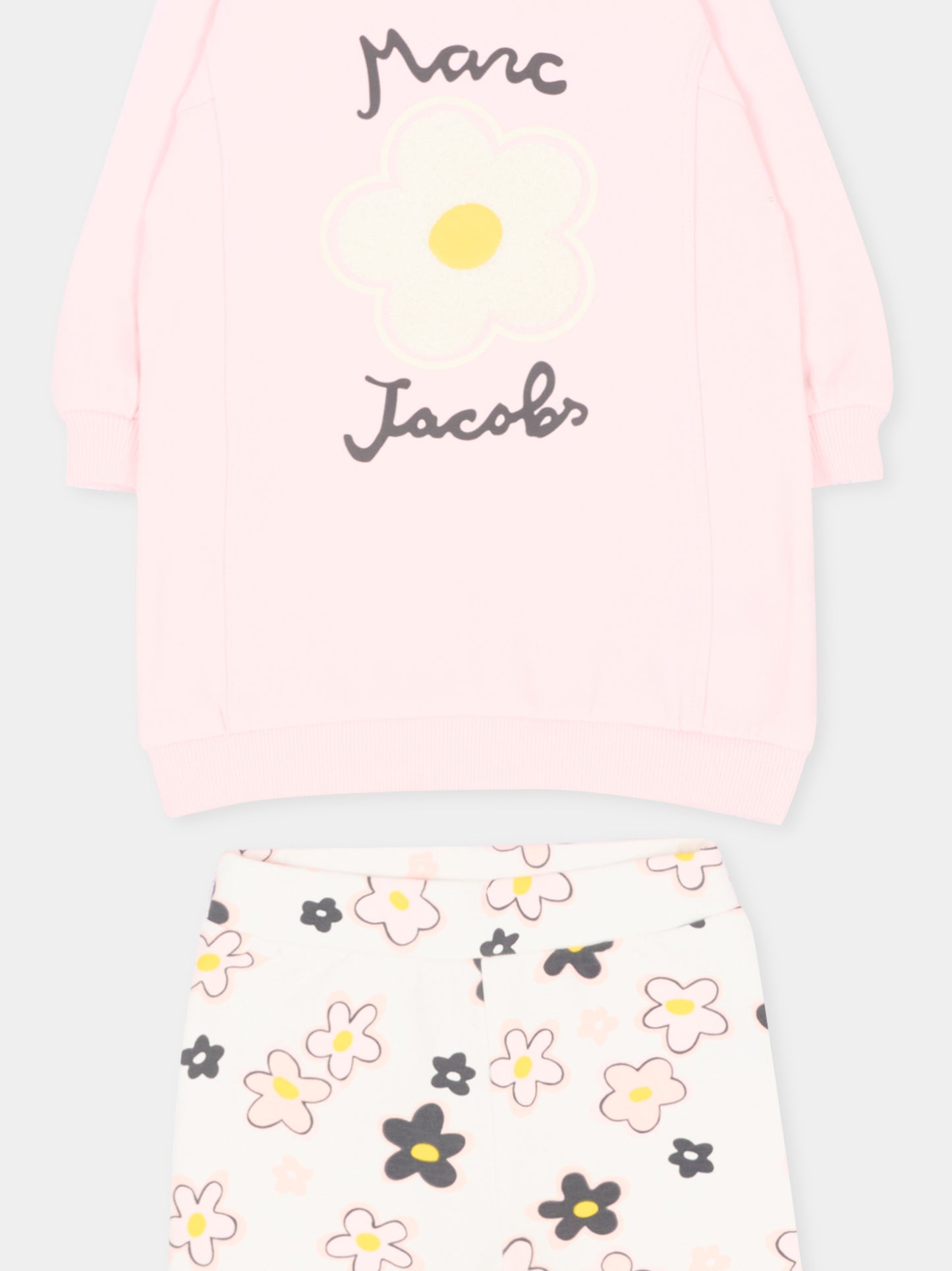 Completo sportivo lungo rosa per neonata,Marc Jacobs,W61072 43M