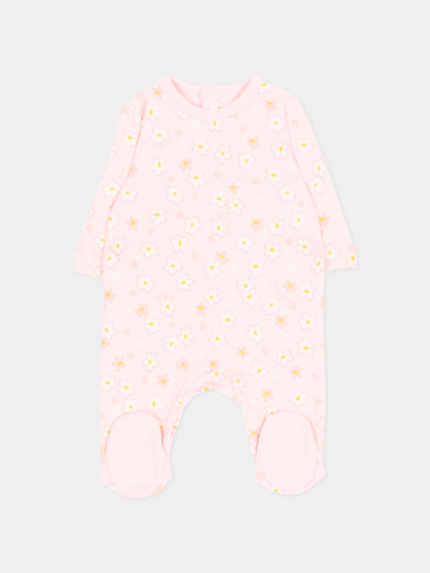 Set Tutine rosa per neonata floreale,Marc Jacobs,W61076 43M