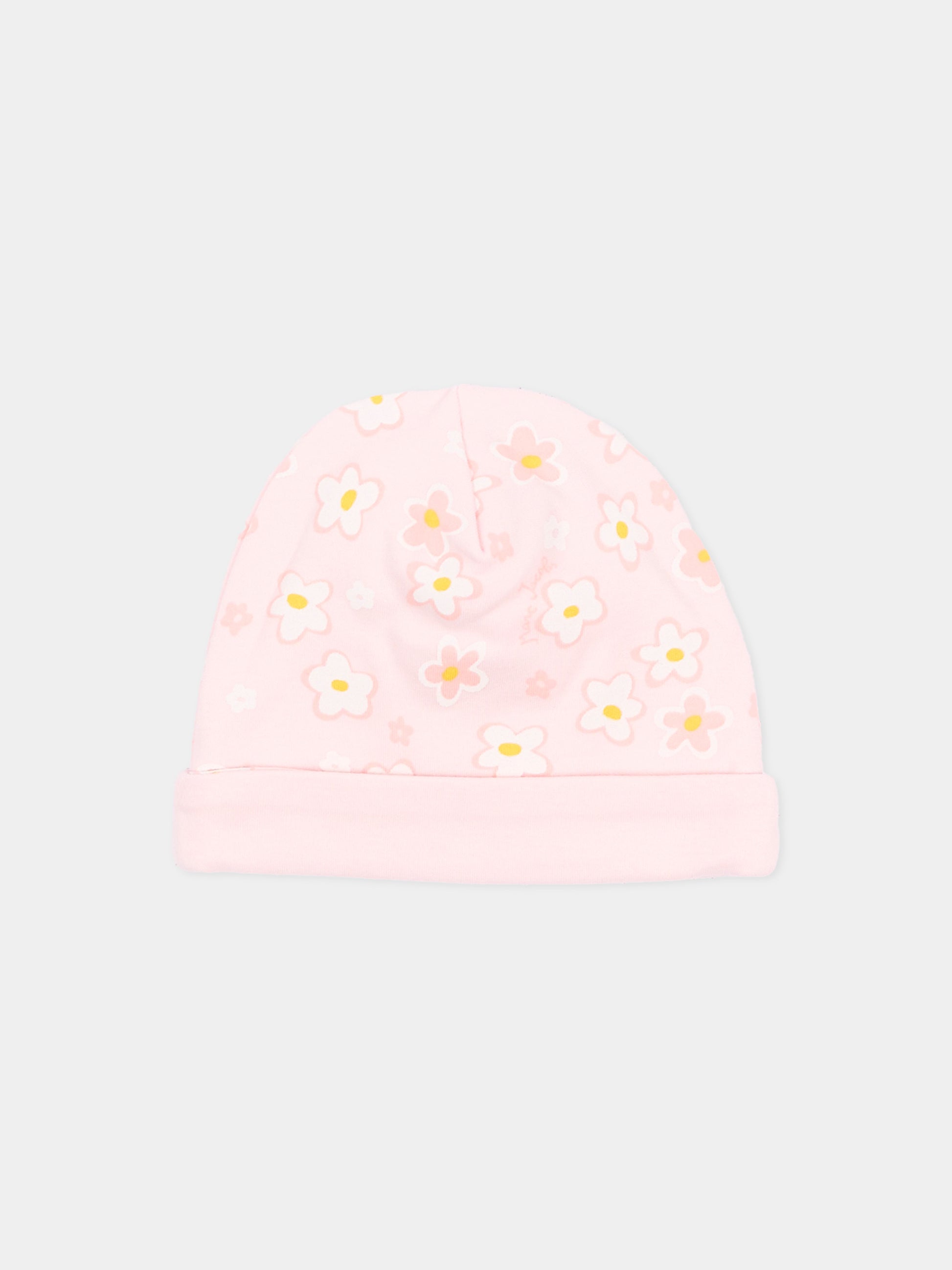Set Tutine rosa per neonata floreale,Marc Jacobs,W61076 43M