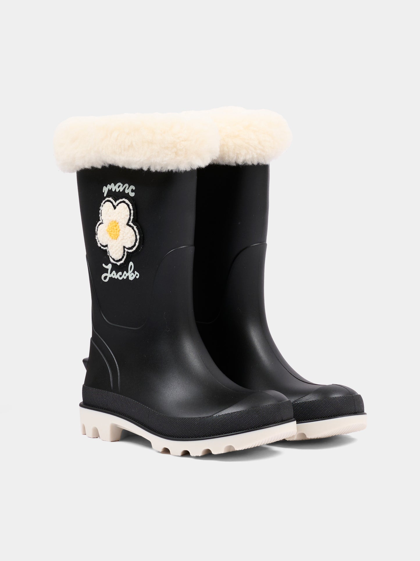 Stivali Pioggia neri per bambina,Marc Jacobs,W61082 09B
