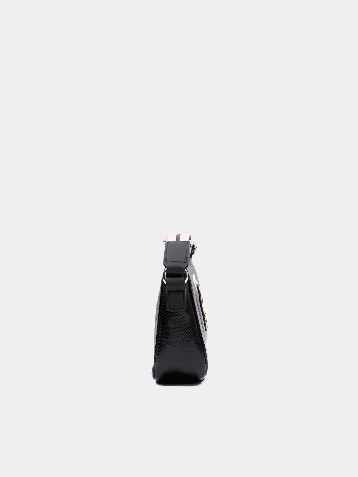 Borsa nera per bambina con logo,Marc Jacobs,W61091 09B