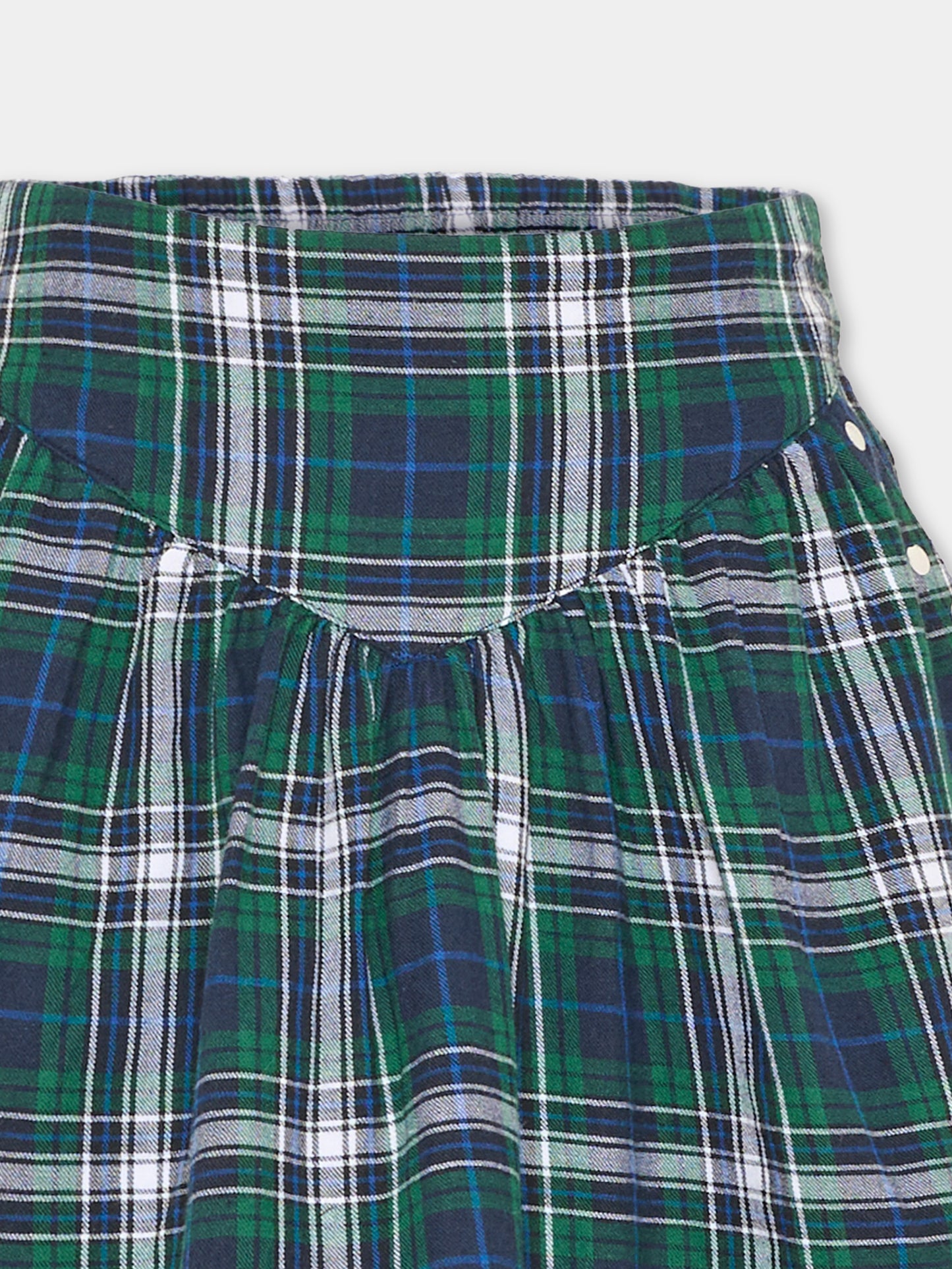 Gonna multicolor per bambina tartan,Zadig & Voltaire Kids,X60818 66H