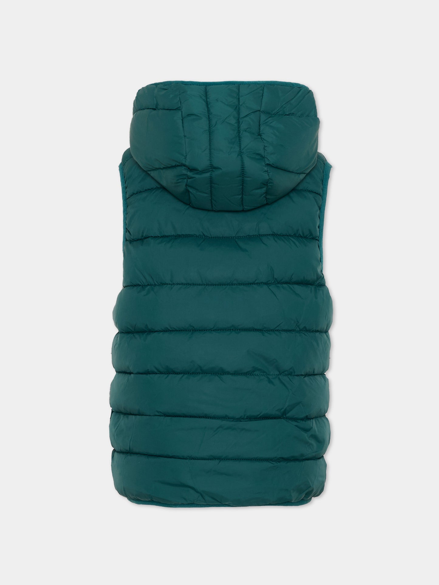 Gilet verde per bambino con cappuccio,Timberland,T60378 68R