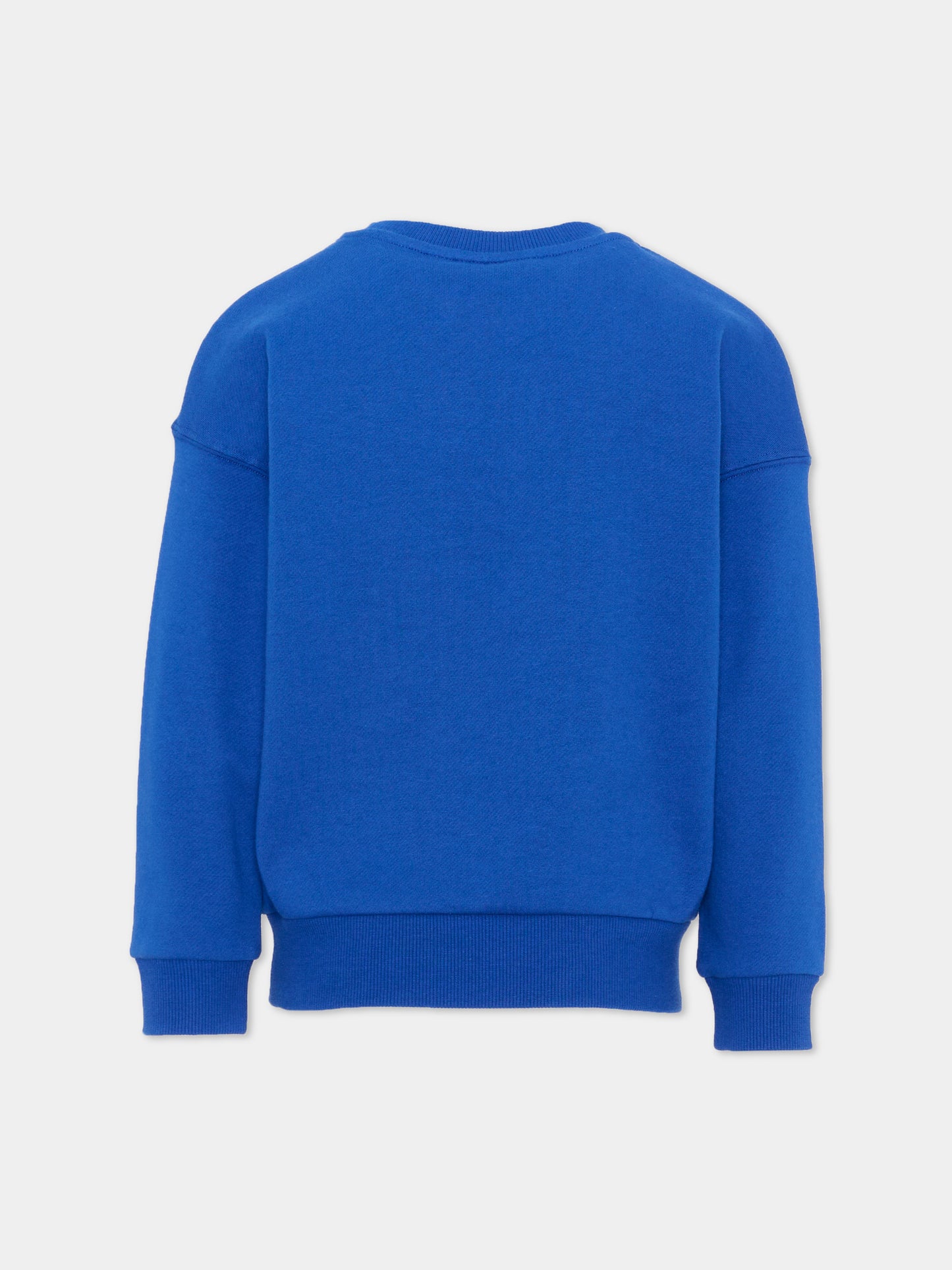 Felpa blu per bambino con stampa,Timberland,T61063 829