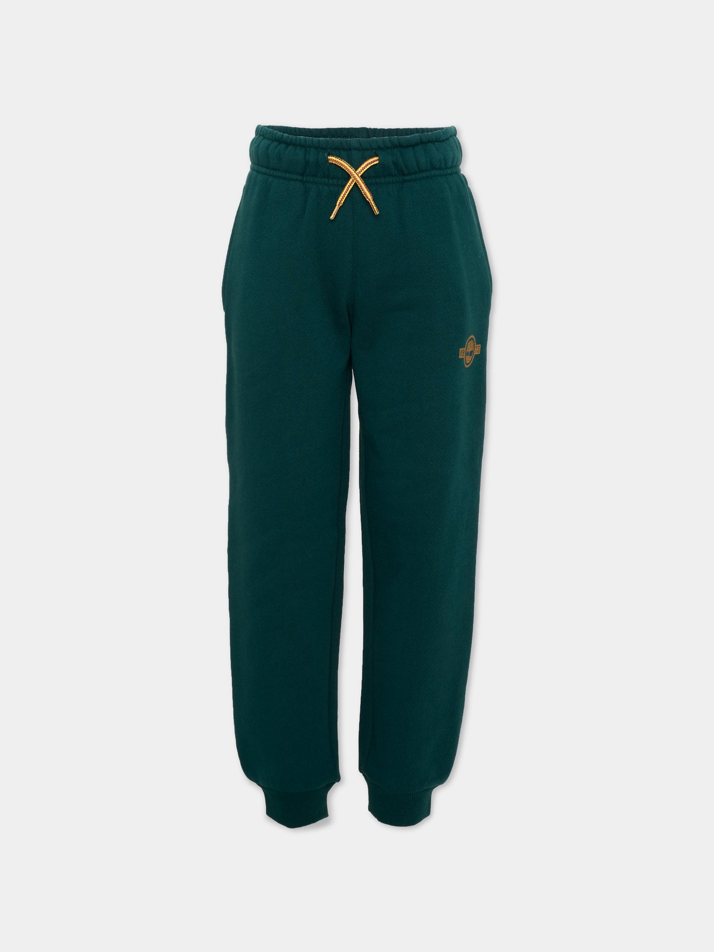 Pantalone verde per bambino con logo,Timberland,T61070 68R