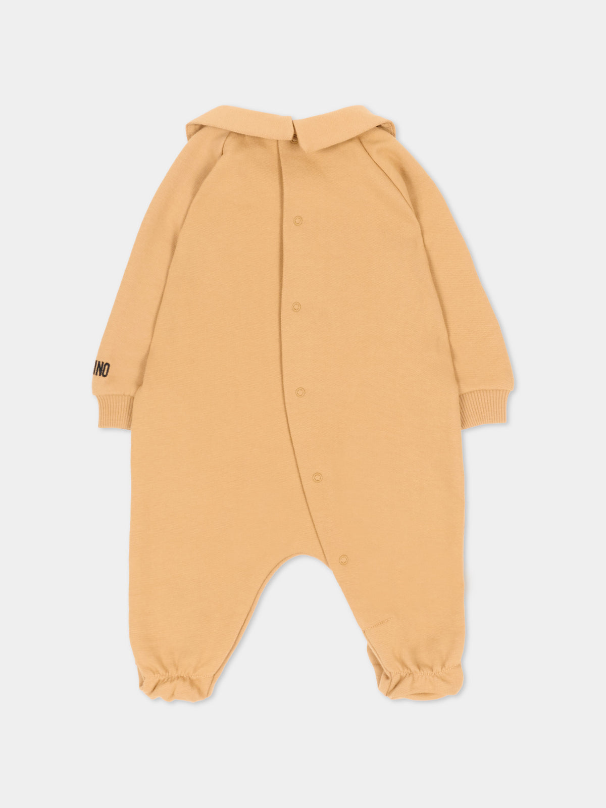 Tutina beige per neonati con Teddy Bear,Moschino Kids,MUY09G LCA93 20351