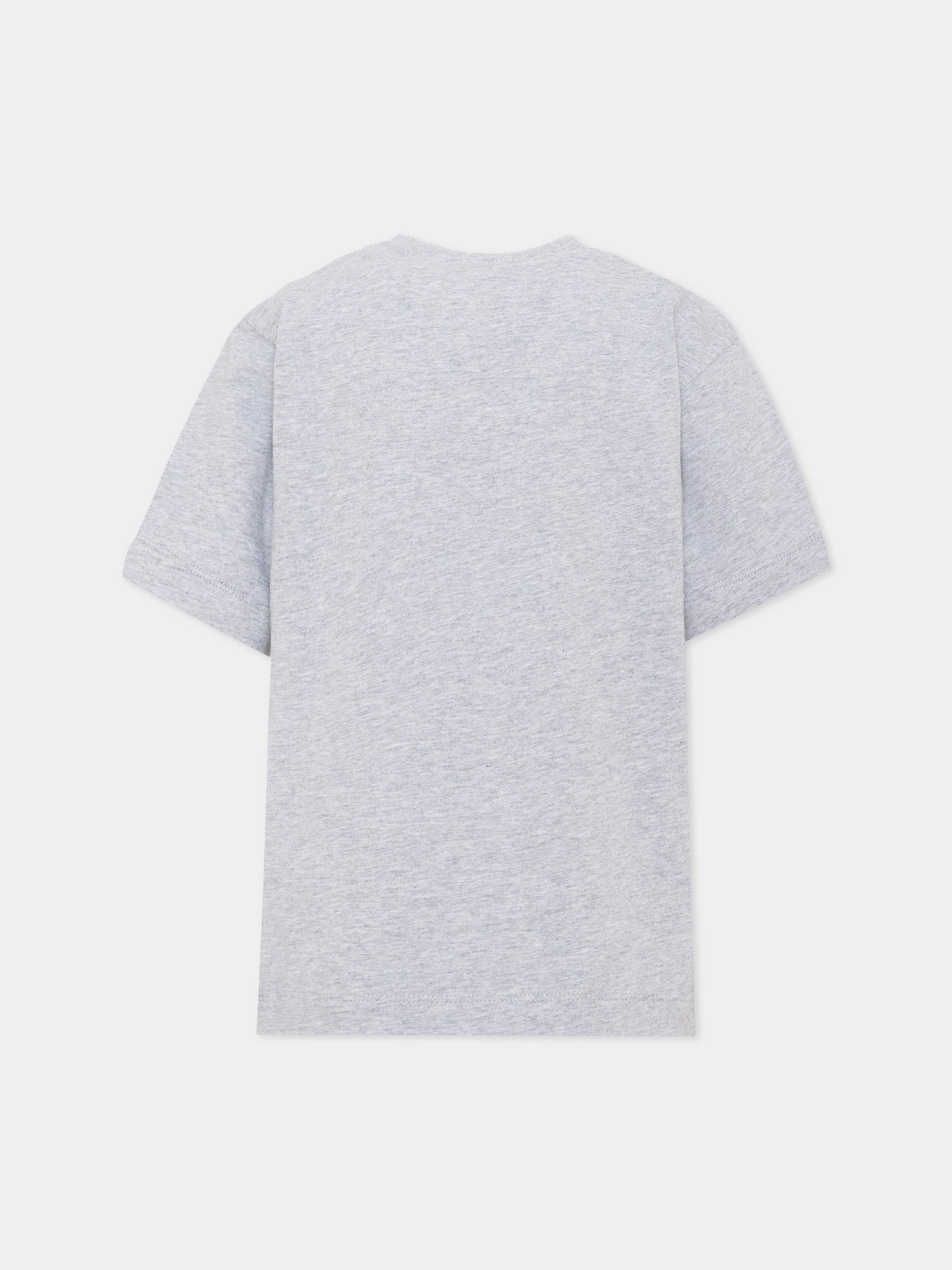 T-Shirt grigia per bambini con Teddy Bear,Moschino Kids,HMM05W LAA34 60901