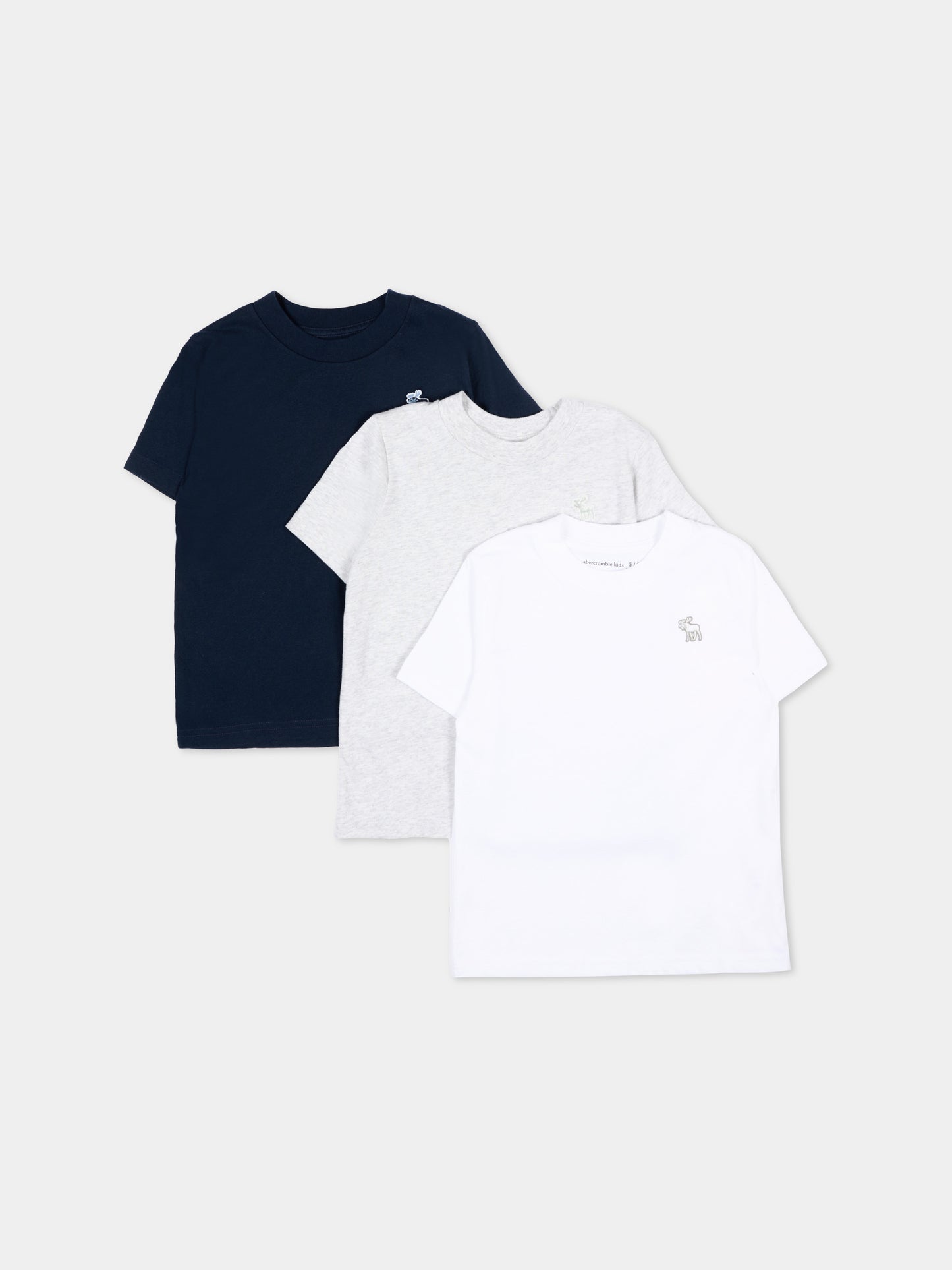 Set T-shirt blu multicolor per bambino,Abercrombie & Fitch,93AK22 U3K