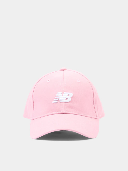 Cappello rosa per bambina con logo,New Balance,LAKB0079 PTF