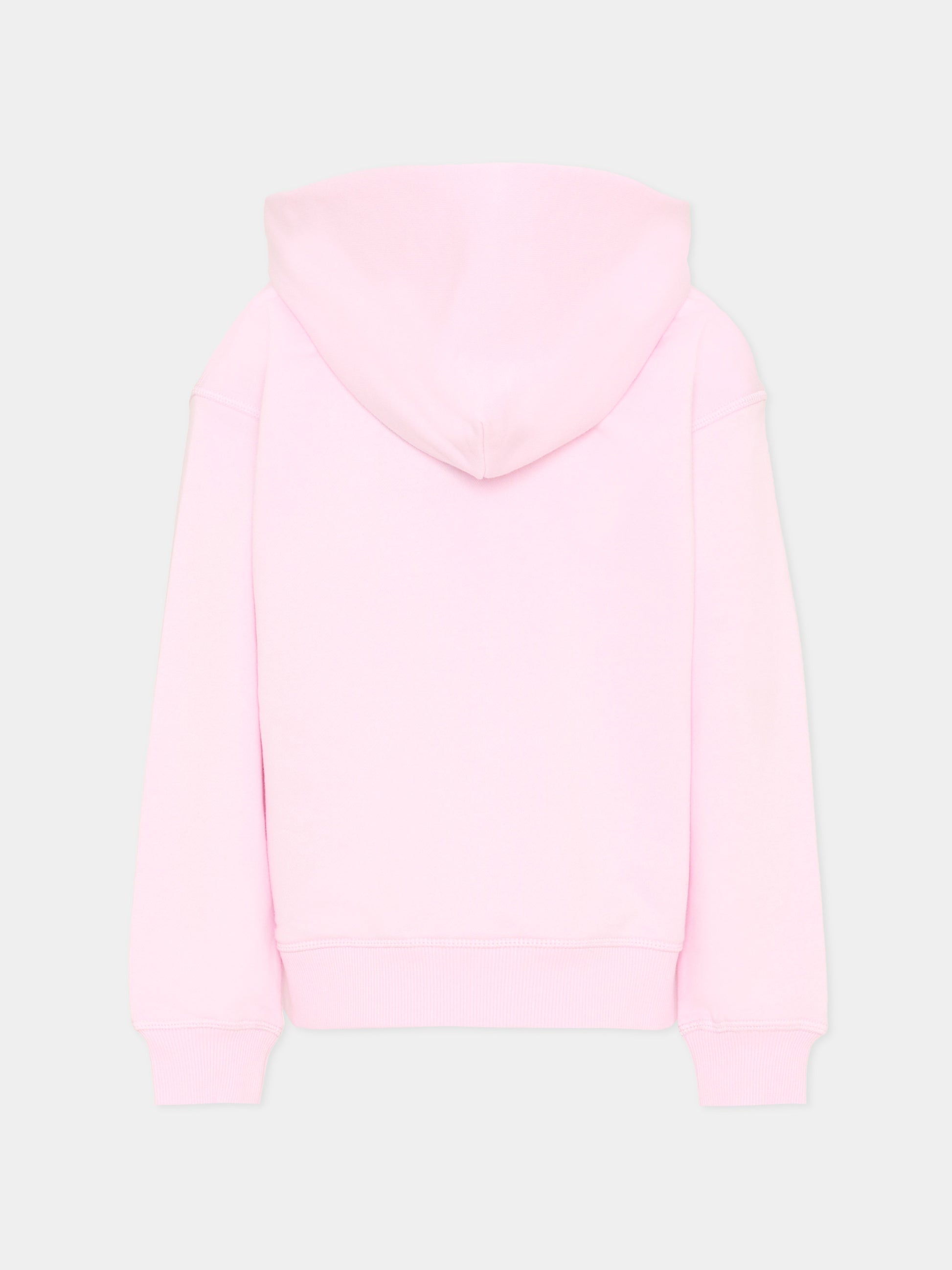 Felpa rosa con cappuccio per bambina,New Balance,LAKG0057 LIR