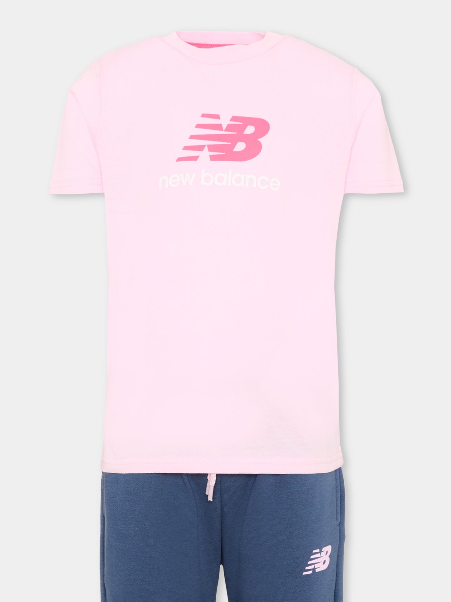 Completo sportivo rosa per bambina,New Balance,LAKG0249I LIR