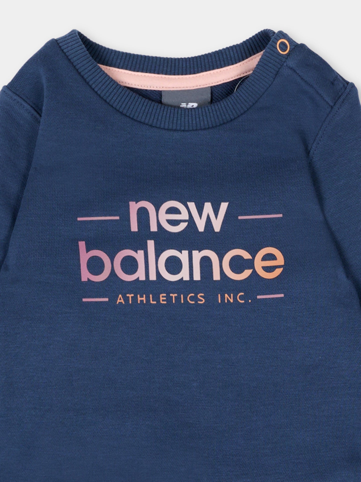 Completo multicolor per neonata logo,New Balance,LAKG0252I VTI
