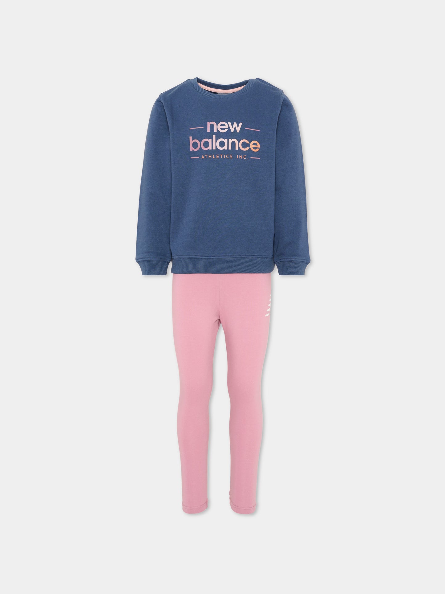 Completo multicolor per bambina logo,New Balance,LAKG0252I VTI