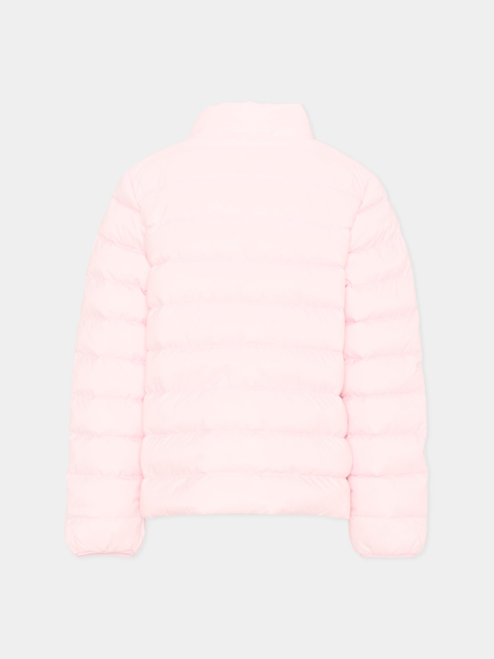 Piumino rosa per bambina con logo,Tommy Hilfiger Junior,KS0KS00652 TOG