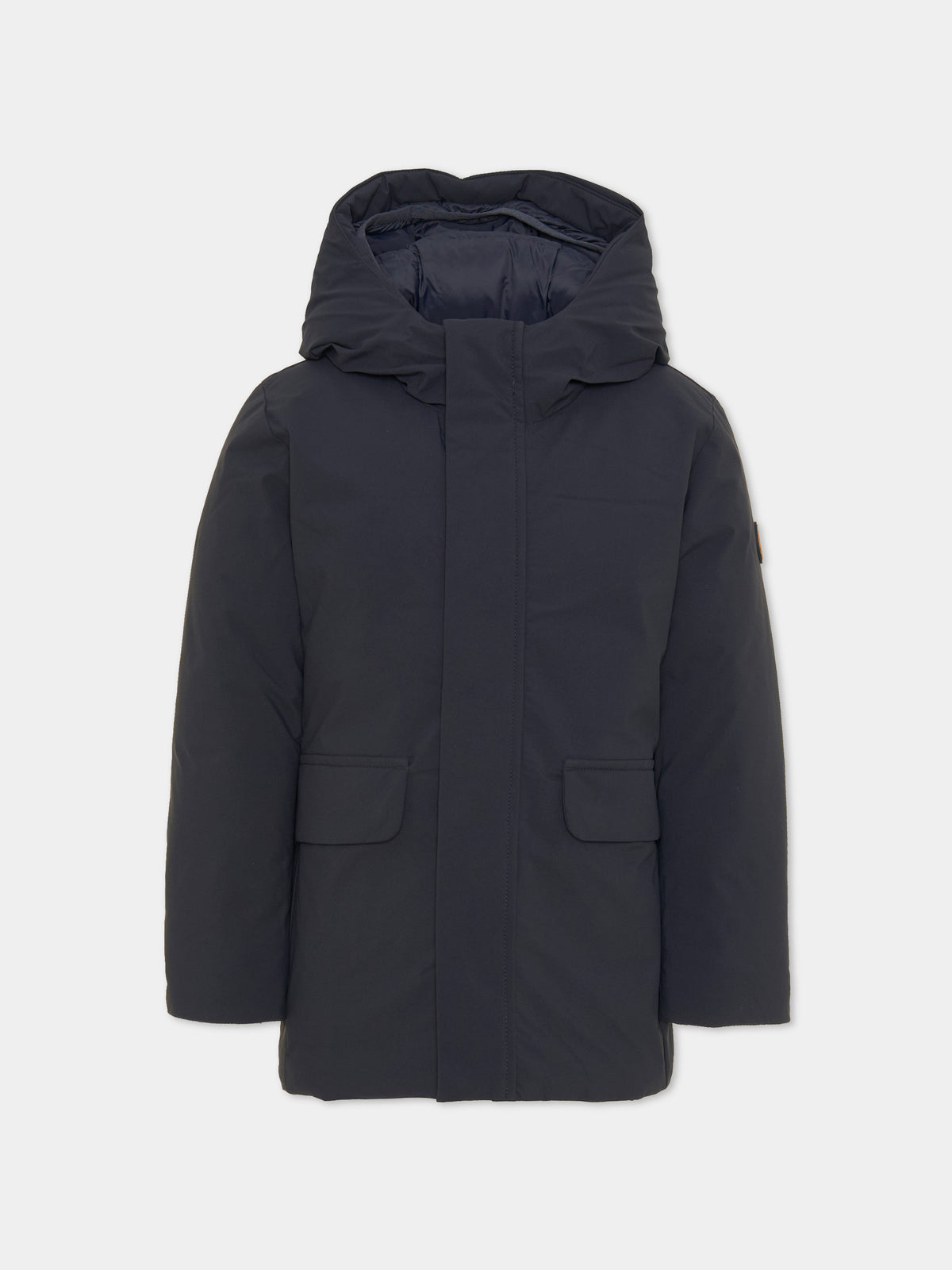 Piumino blu Theo per bambino,Save The Duck Kids,J43065B MATT23 90010