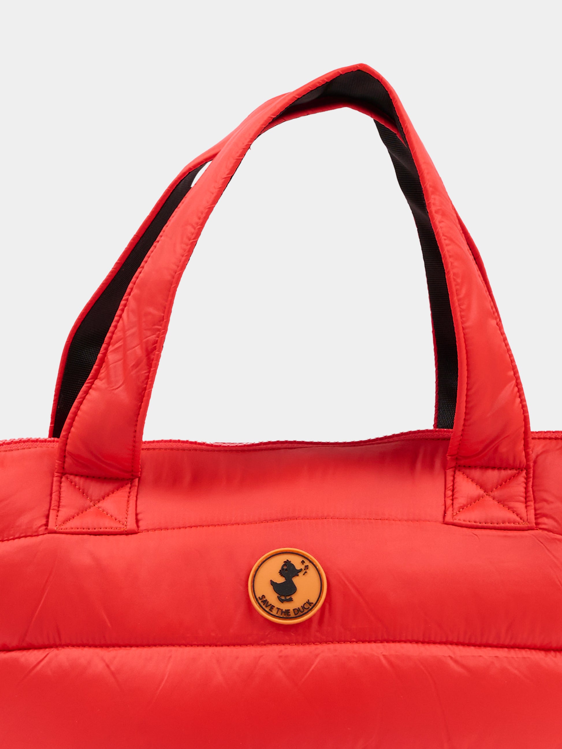 Borsa Cary rossa per bambina con logo,Save The Duck Kids,DZ2508U GIGA21 70035