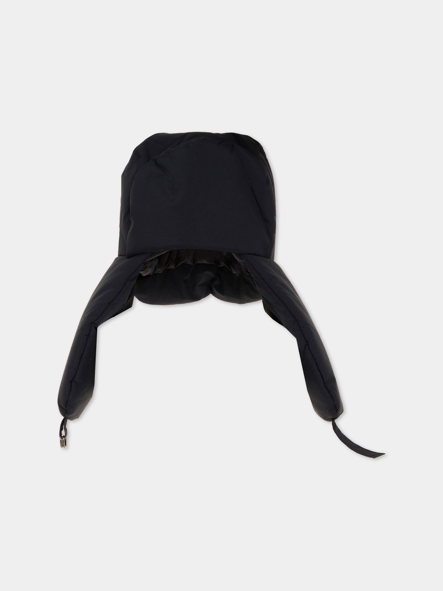 Cappello Jun nero per bambini con logo,Save The Duck Kids,DY1995U COFY21 10000