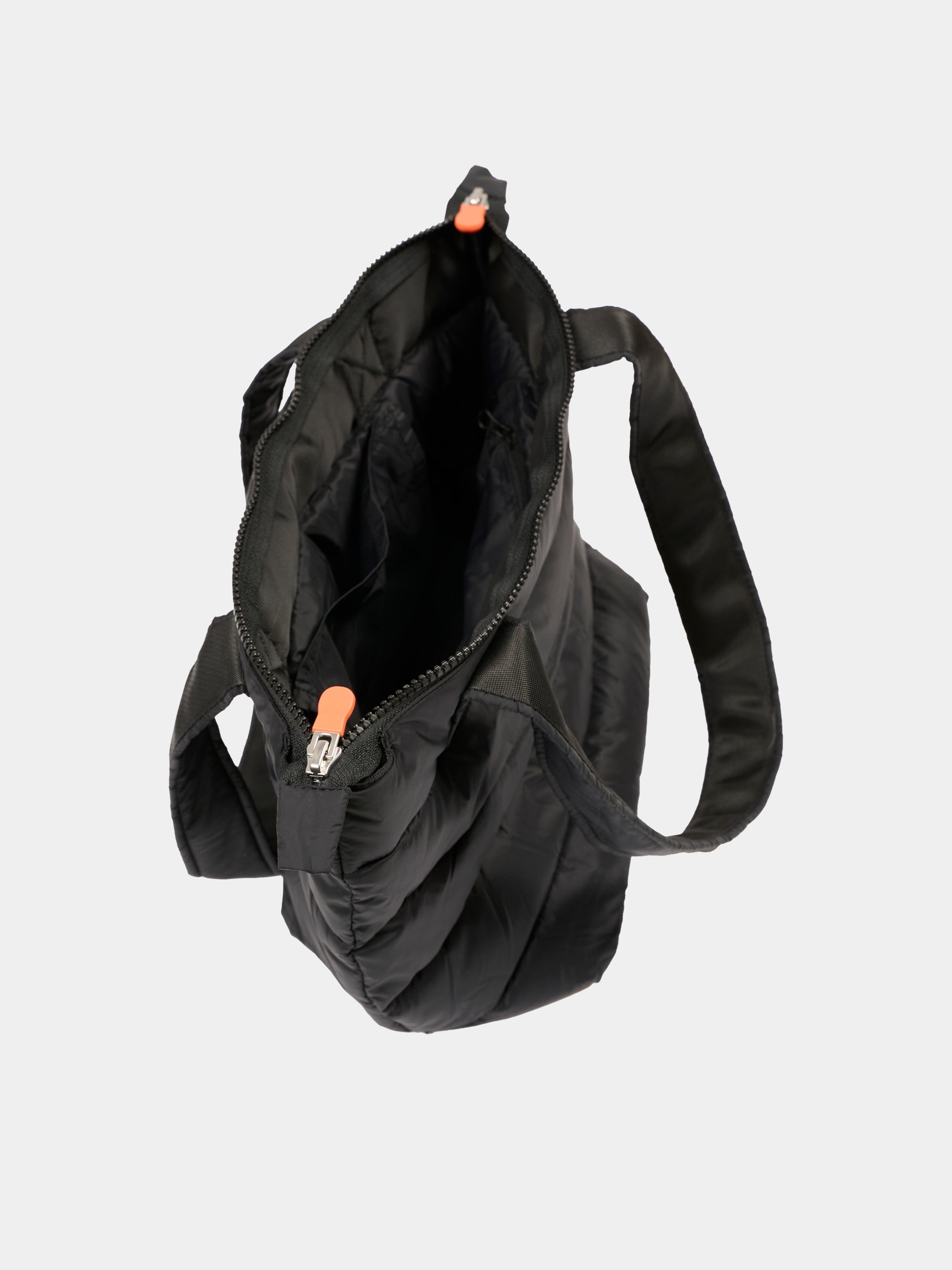 Borsa Cary nera per bambina con logo,Save The Duck Kids,DZ2508U GIGA21 10000