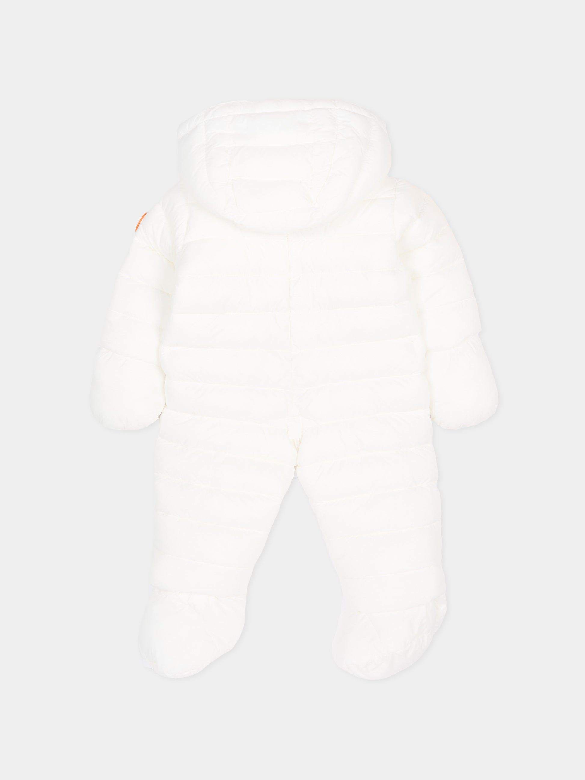 Piumino Storm bianco per neonati con logo,Save The Duck Kids,I30002X GIGA21 00002