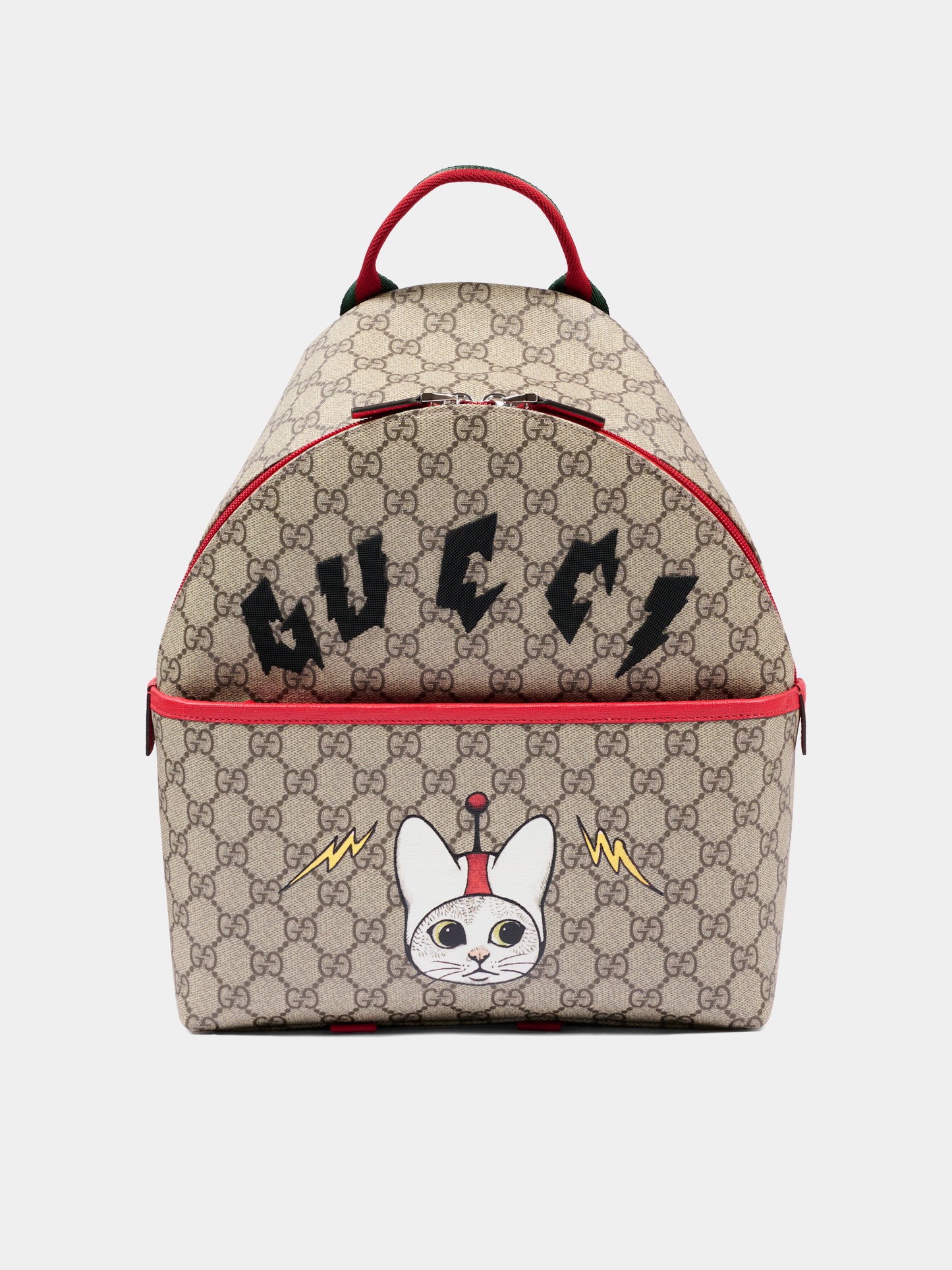 Zaino beige per bambini con GG,Gucci Kids,782708 FAGA8 8546