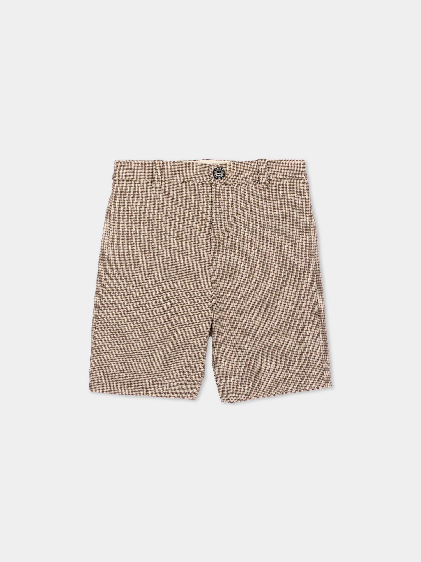 Shorts beige per neonato con Web,Gucci Kids,863987 XWA86 2004