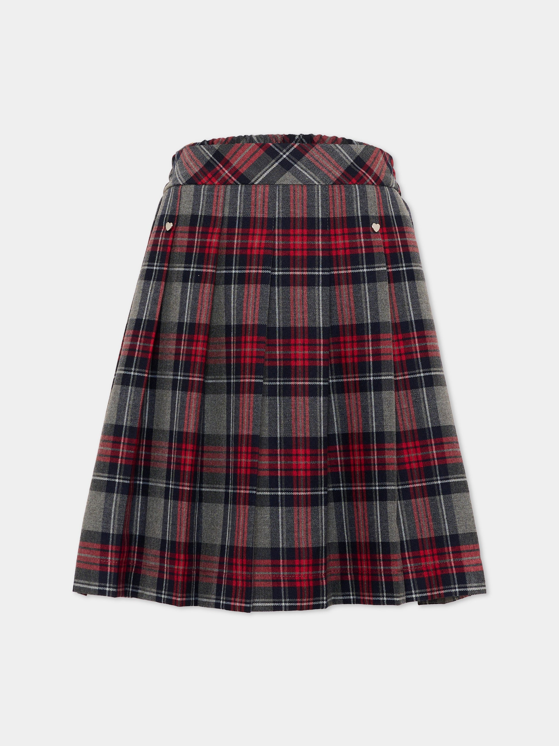 Gonna tartan per bambina,Monnalisa,18HGON 8321 3156
