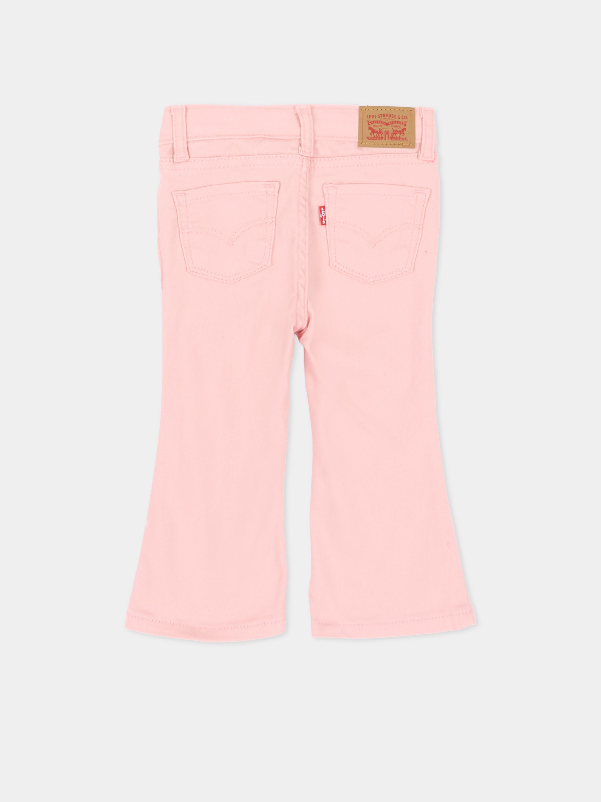 Pantalone rosa per neonata svasato,Levi's Kids,1ER728 A35