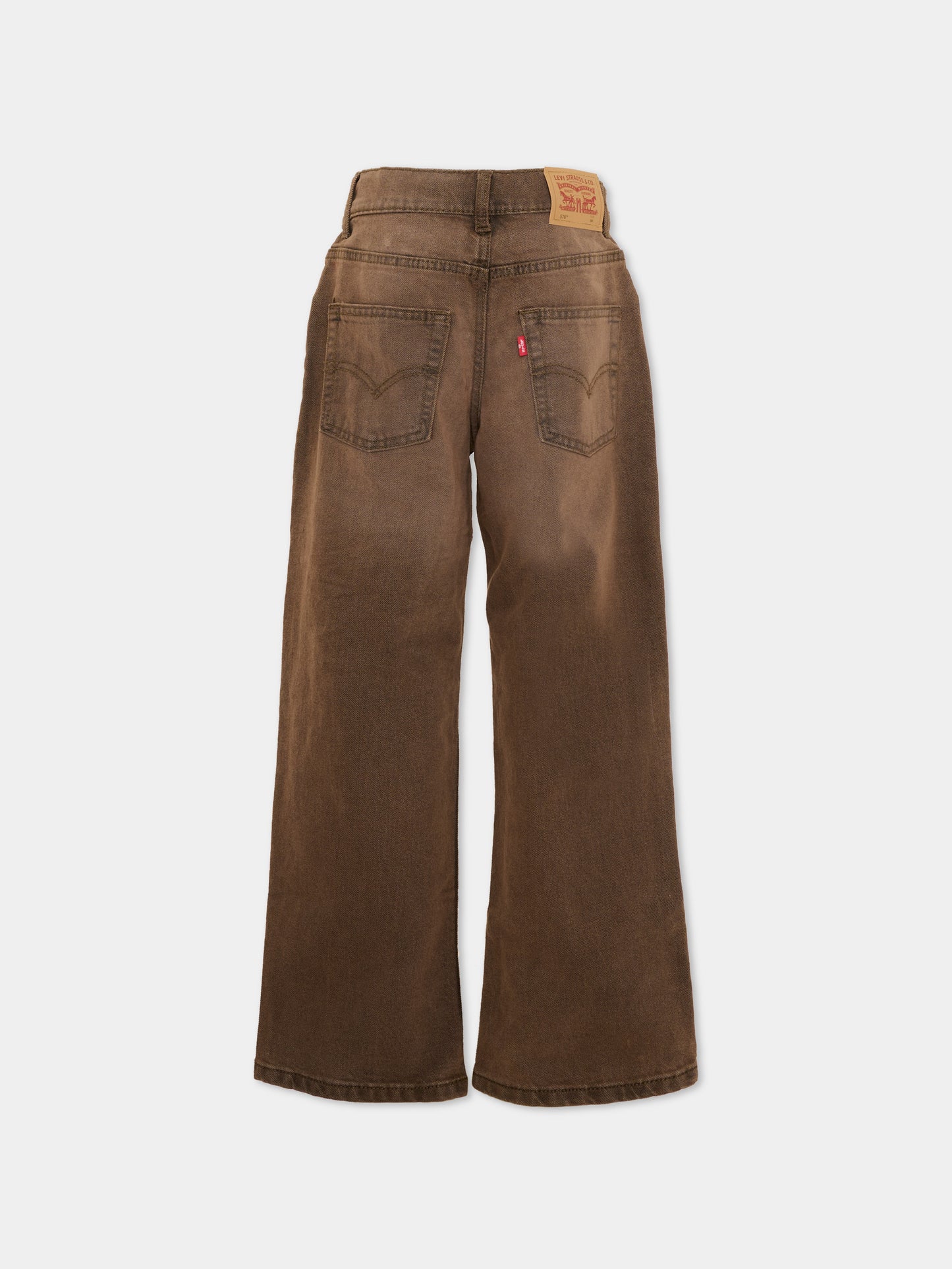 Jeans marrone per bambino,Levi's Kids,9ET189 J11