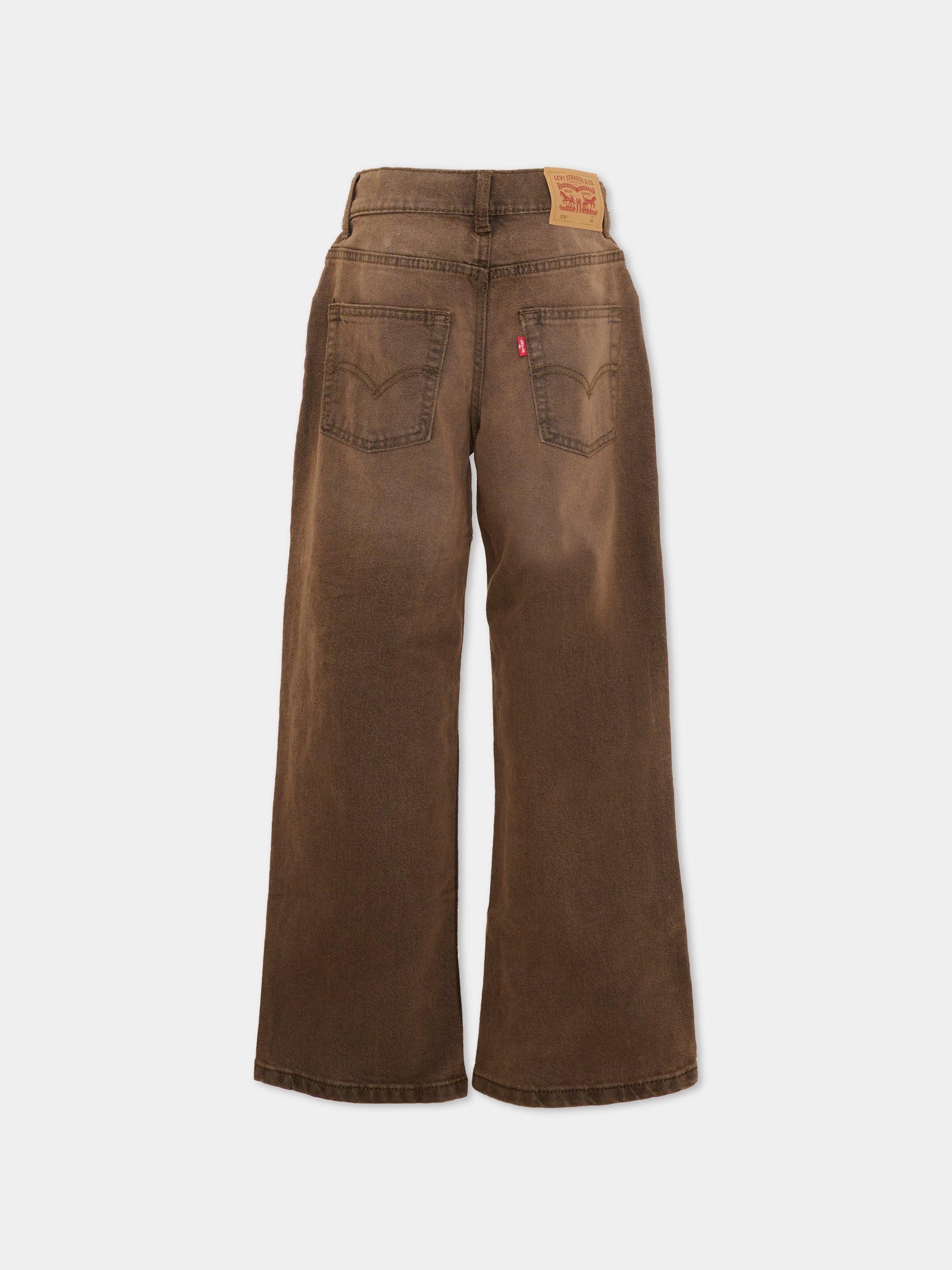 Jeans marrone per bambino,Levi's Kids,9ET189 J11