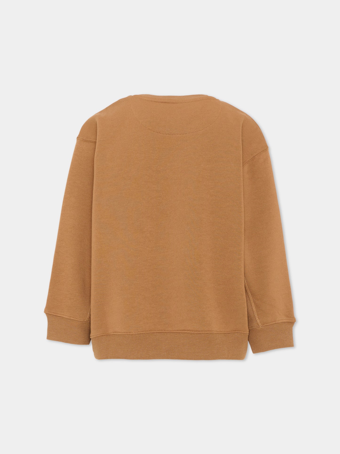 Maglione marrone per bambino logo,Levi's Kids,9ER338 XBJ