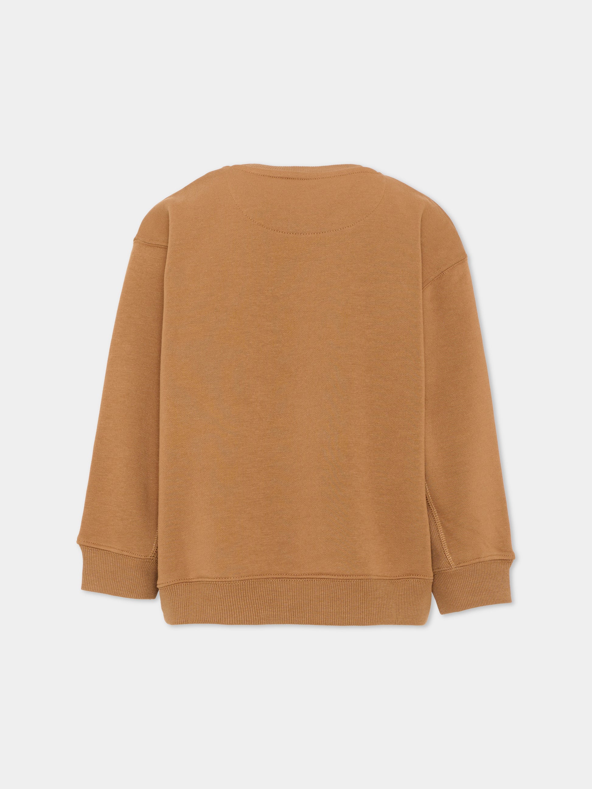 Maglione marrone per bambino logo,Levi's Kids,9ER338 XBJ