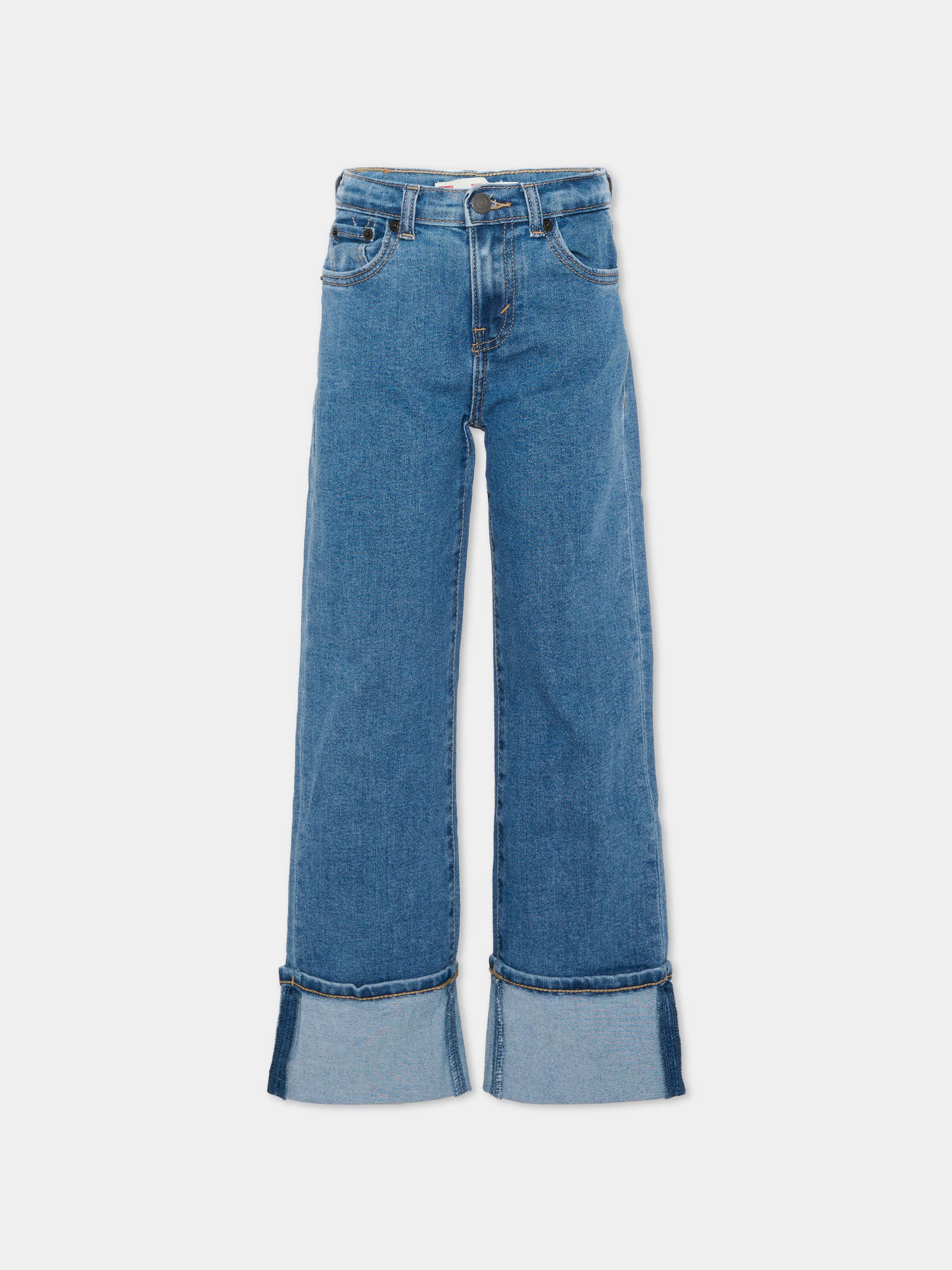 Jeans denim per bambini con risvolto,Levi's Kids,4ER361 MDR