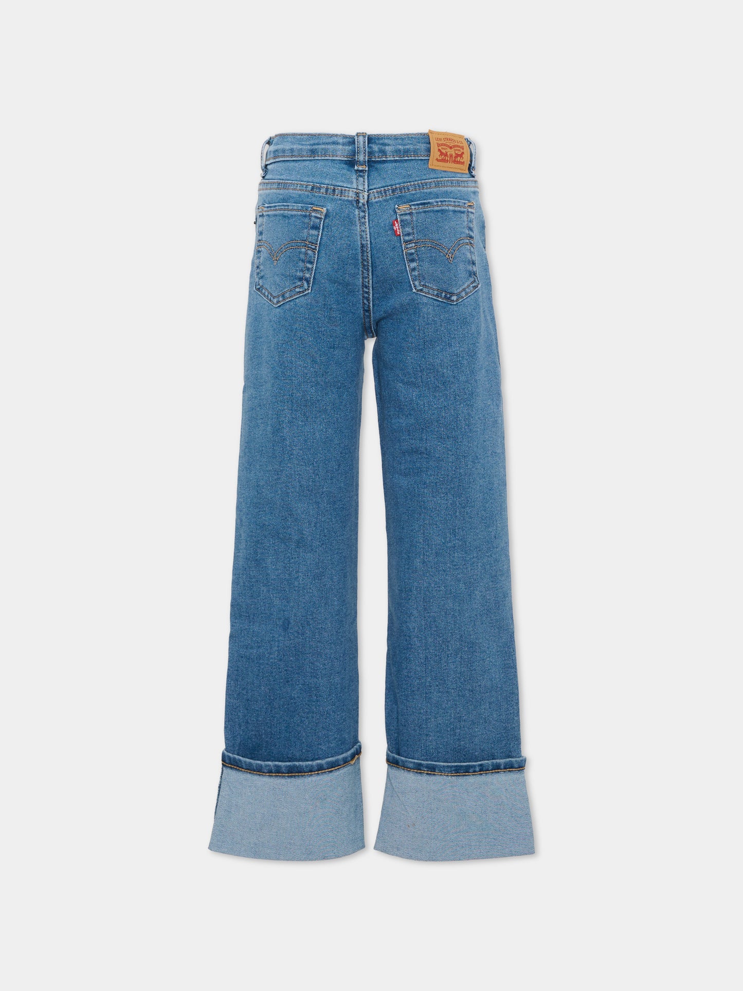 Jeans denim per bambini con risvolto,Levi's Kids,4ER361 MDR
