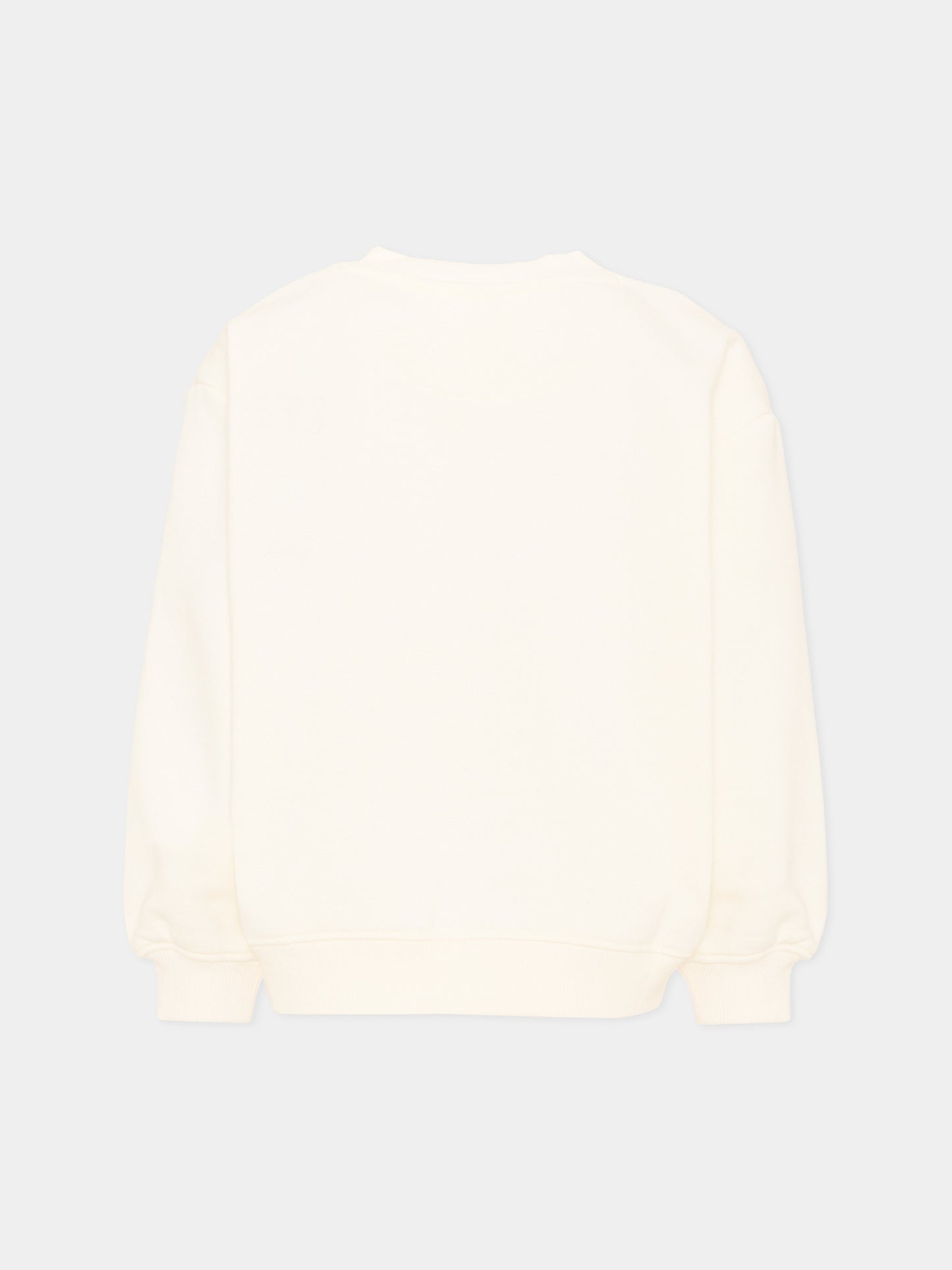 Maglione bianco per bambina stampato,Levi's Kids,4ER766 W0E