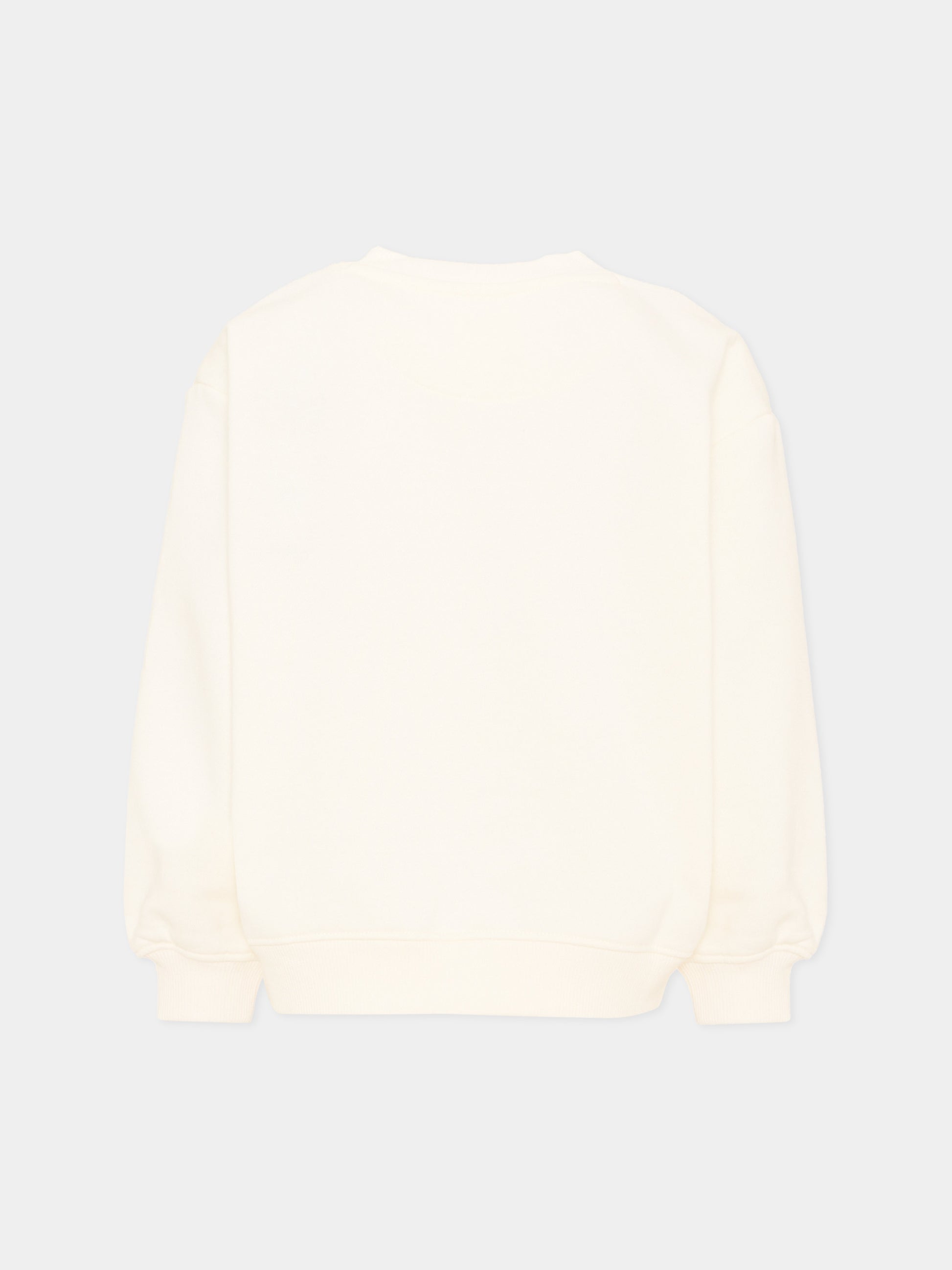 Maglione bianco per bambina stampato,Levi's Kids,4ER766 W0E