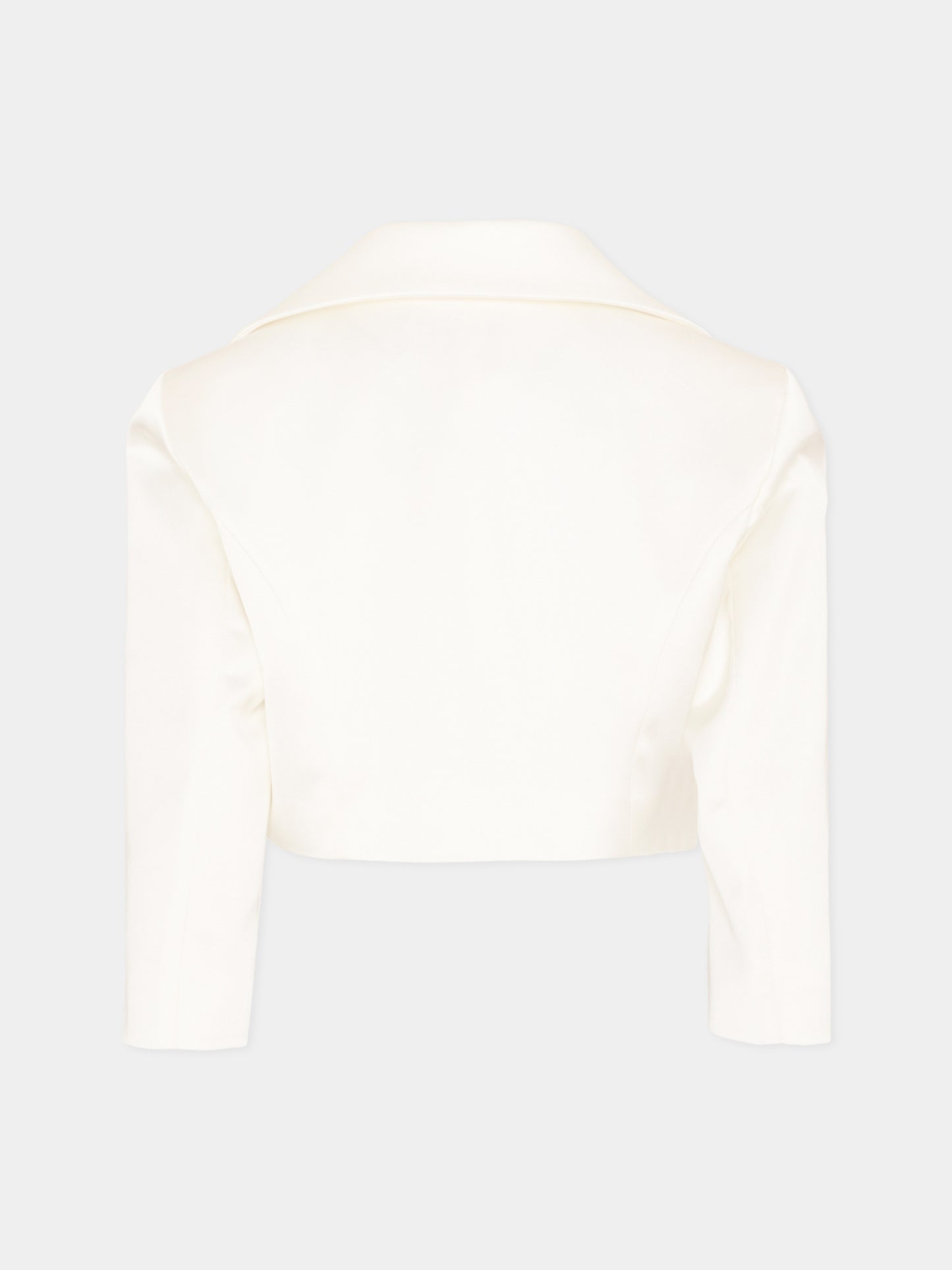 Giaccia avorio in raso per bambina,Colorichiari,FL808482 4844 15