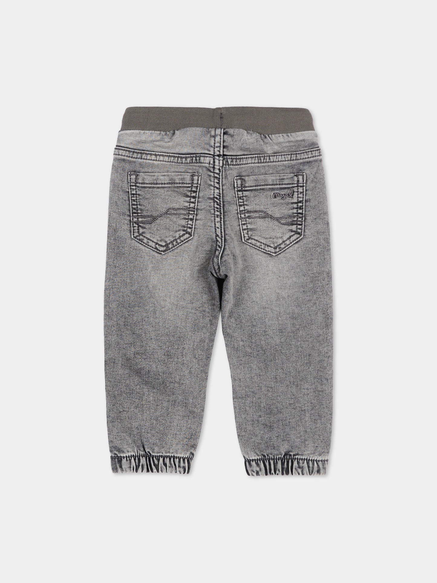 Jeans denim per neonato con logo,Mayoral,2543 067