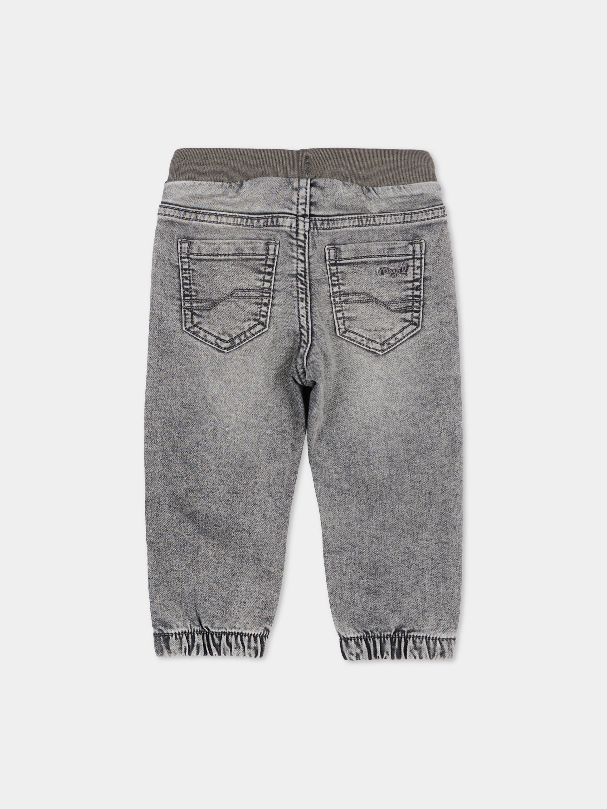 Jeans denim per neonato con logo,Mayoral,2543 067