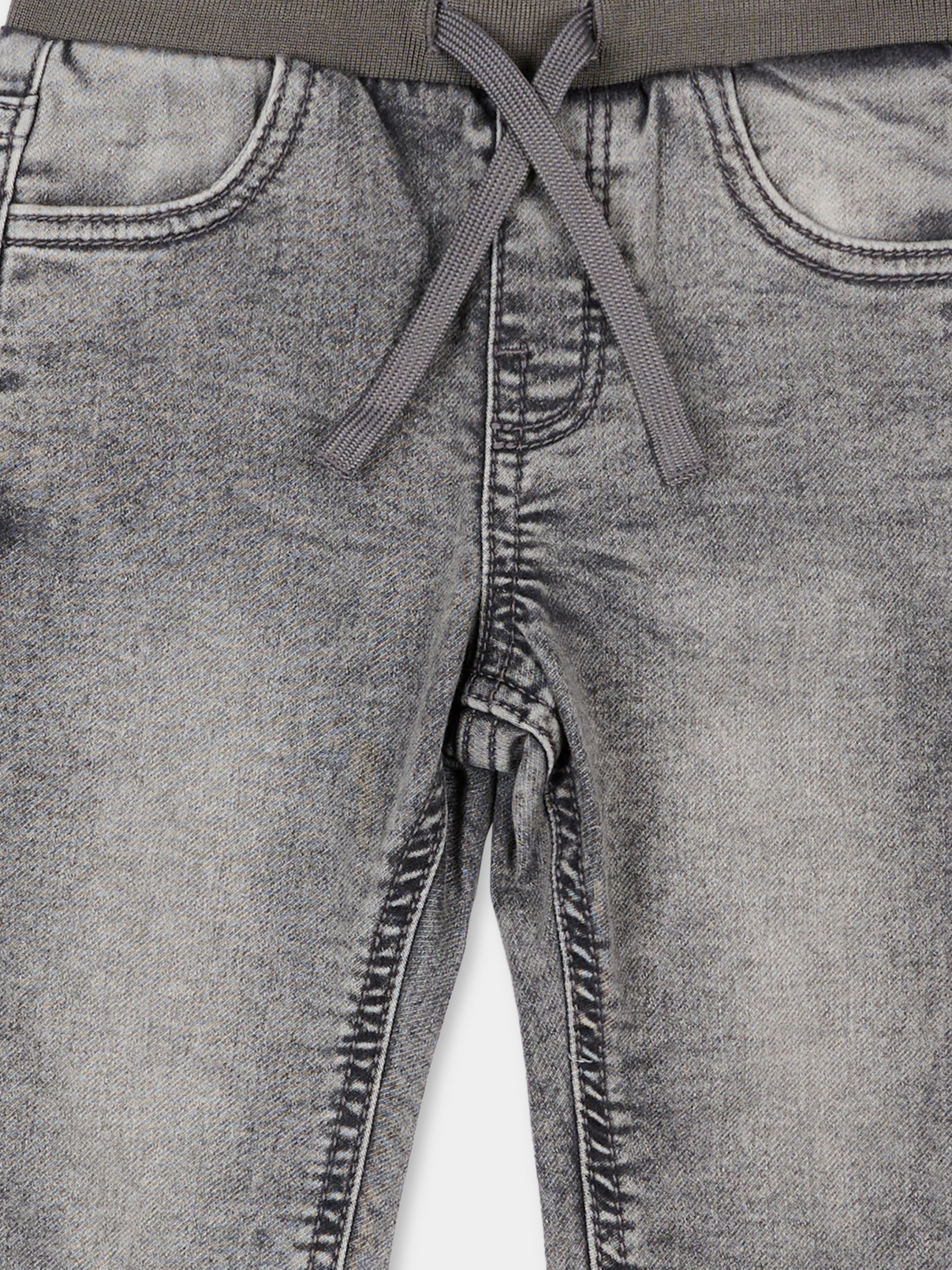 Jeans denim per neonato con logo,Mayoral,2543 067