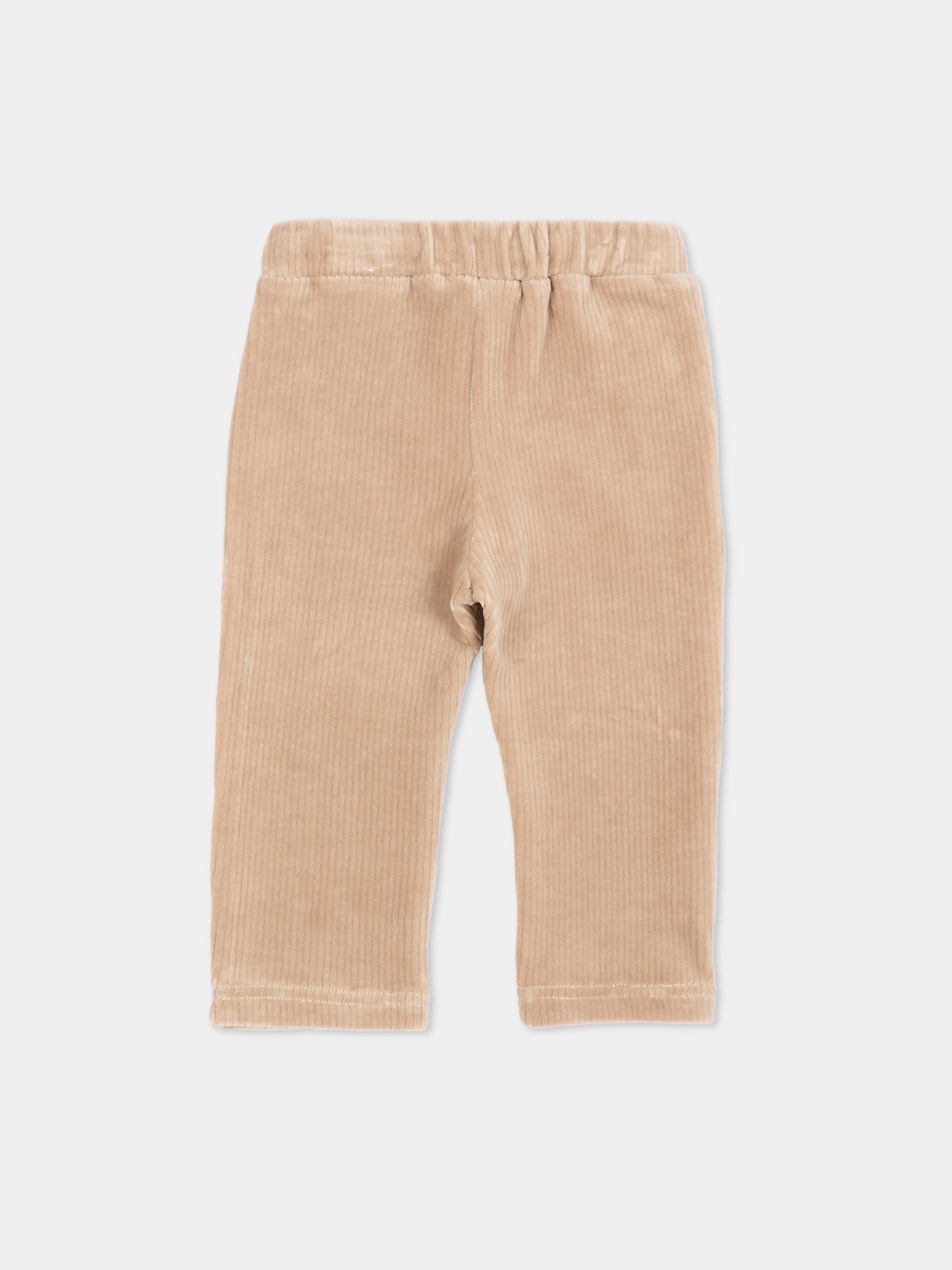 Pantaloni casual beige per neonato,Mayoral,2542 062