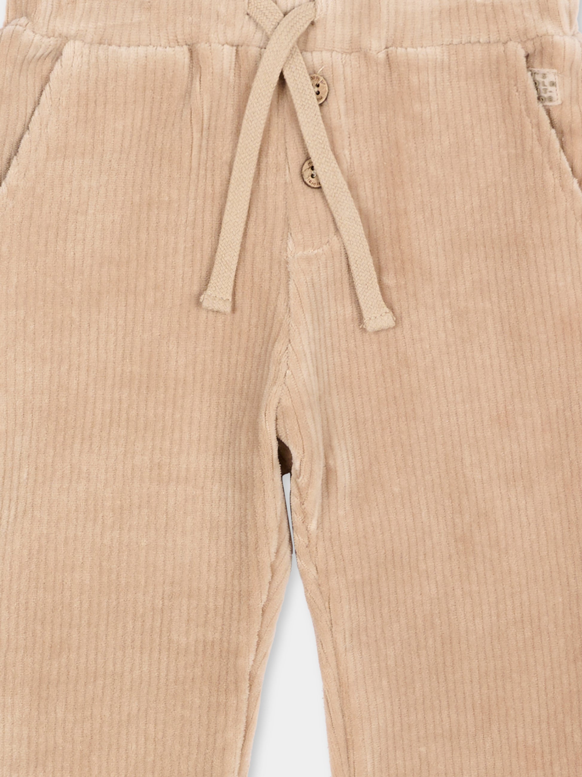 Pantaloni casual beige per neonato,Mayoral,2542 062