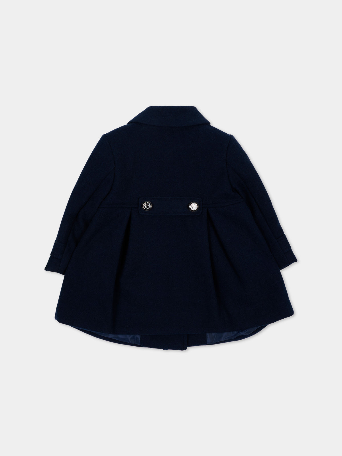Cappotto blu per neonata con logo,Mayoral,2415 010
