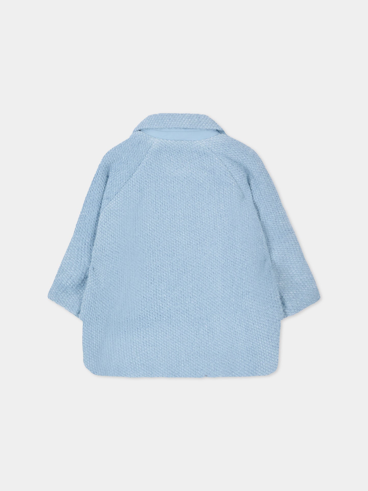 Cappotto celeste per neonata,Mayoral,2435 016