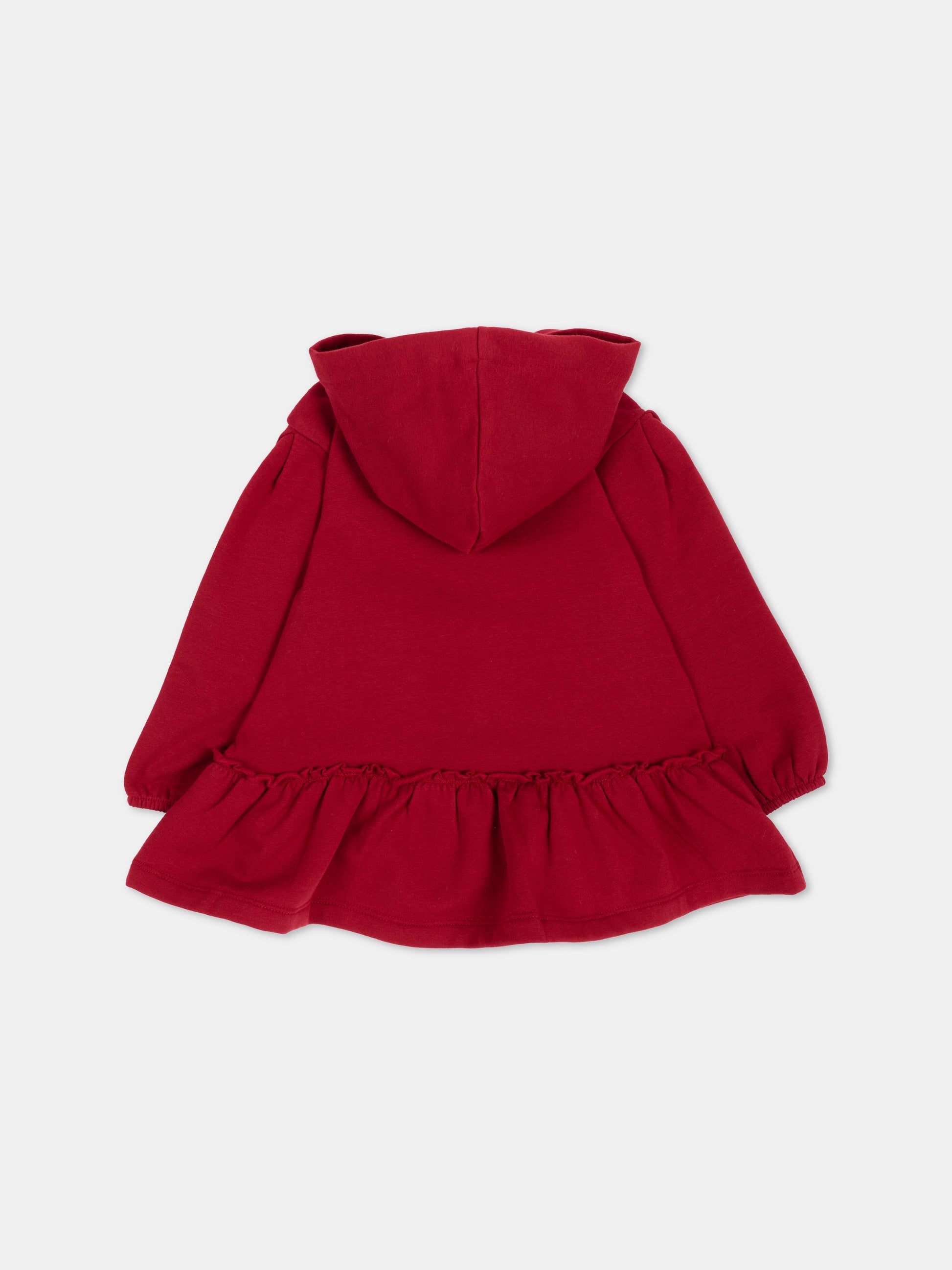 Vestito rosso per neonata con stampa,Mayoral,2937 093
