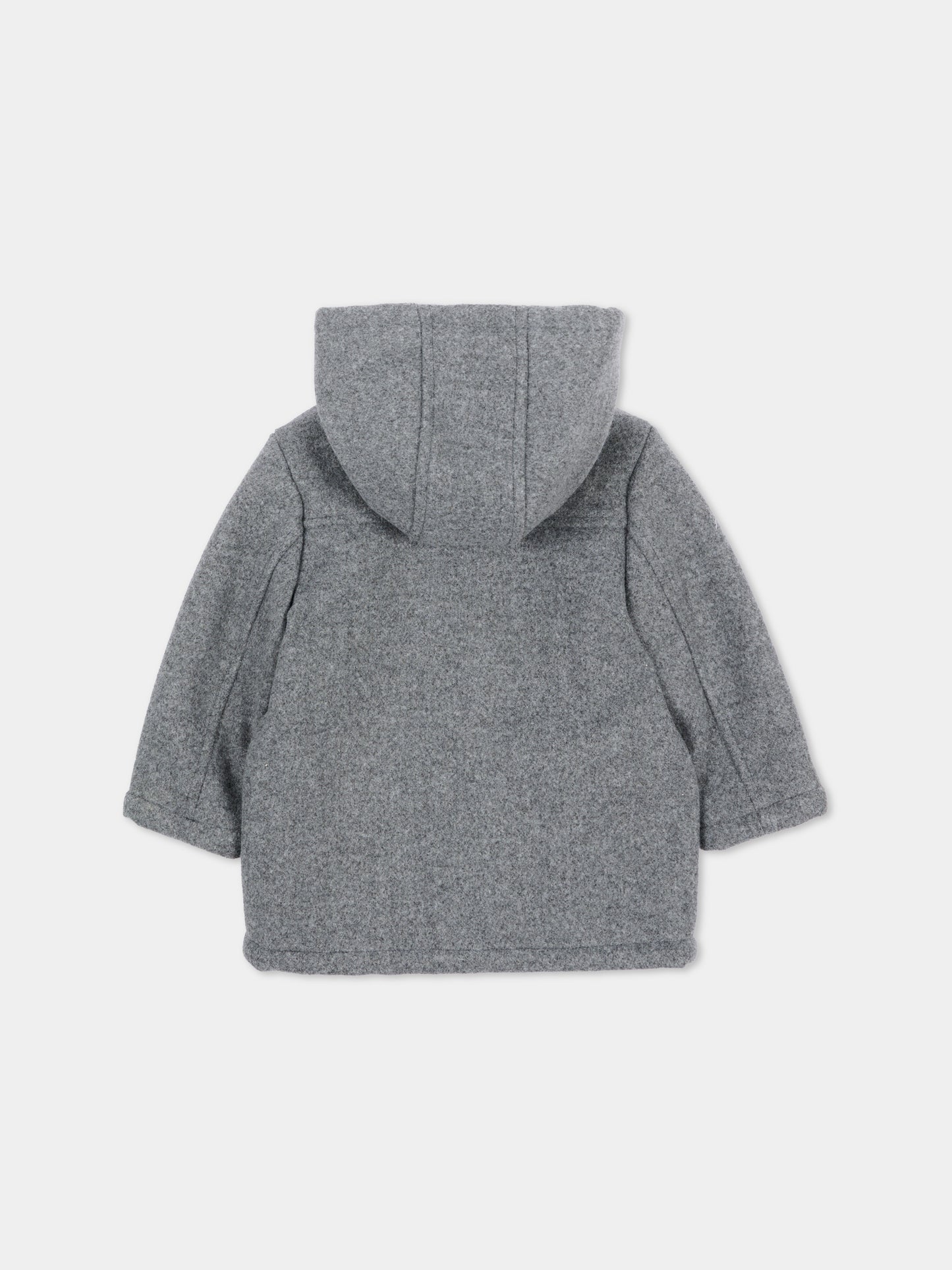Cappotto grigio per neonato con alamari,Mayoral,2426 037