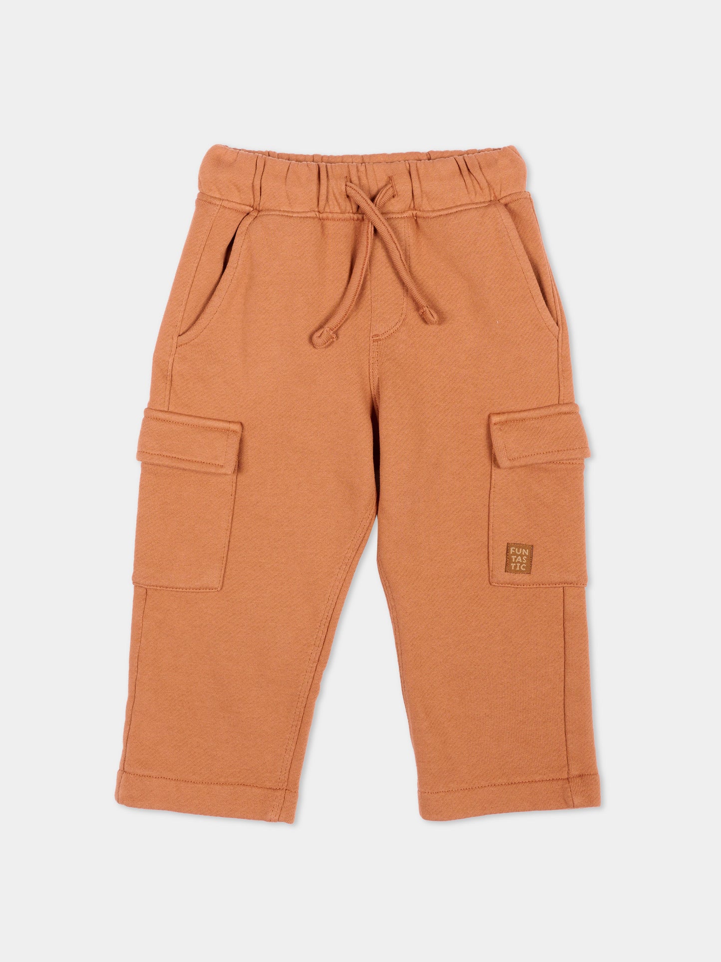 Pantaloni cargo arancioni per neonato,Mayoral,2544 073